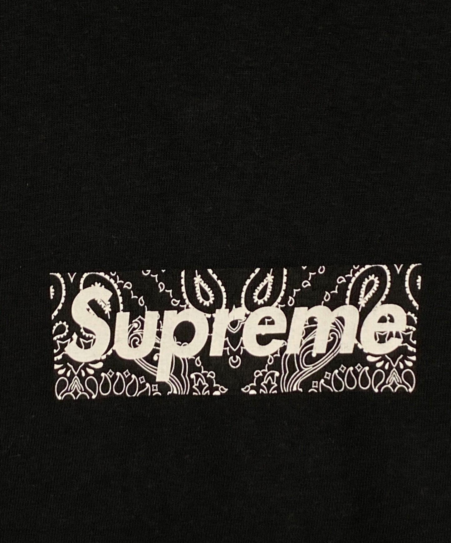 [Pre-owned] SUPREME Bandana Box Logo Tee ( Bandana Box Logo Tee )