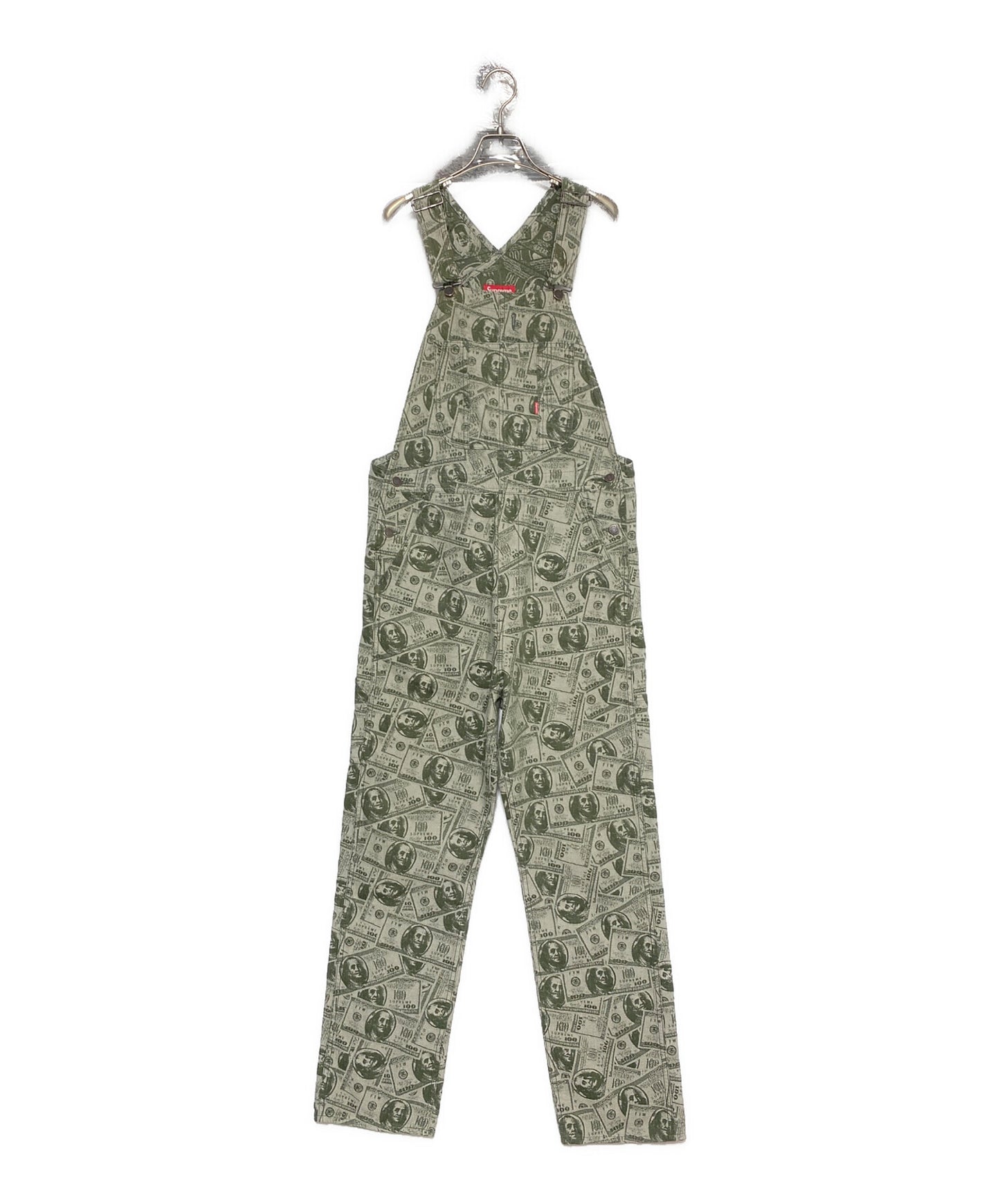[Pre-owned] SUPREME 100 Dollar Bill Overalls