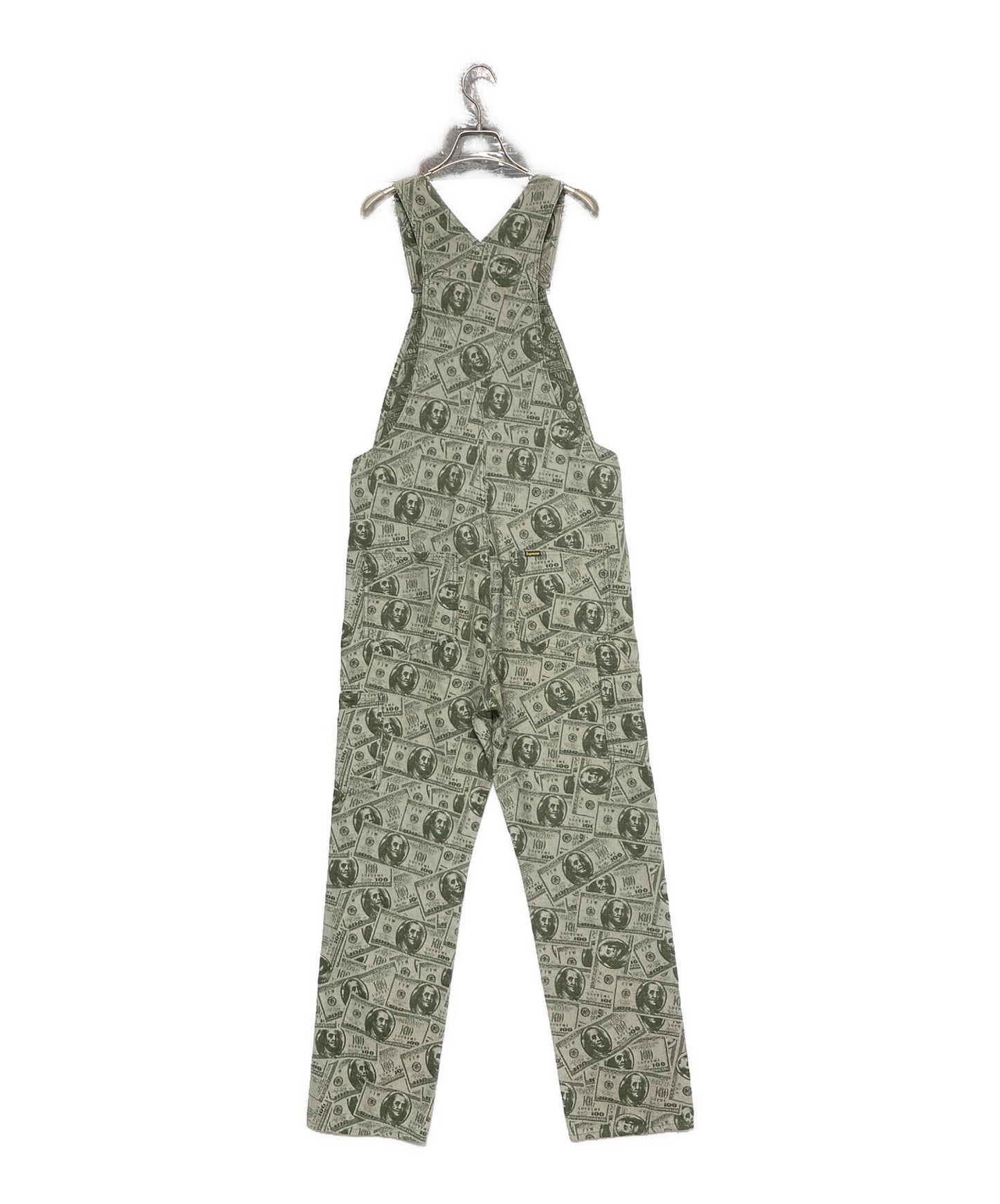 [Pre-owned] SUPREME 100 Dollar Bill Overalls