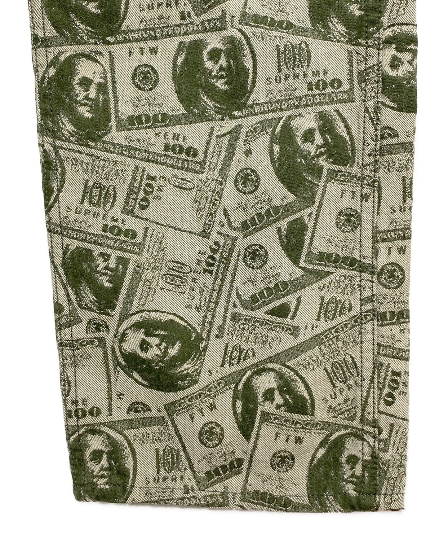 [Pre-owned] SUPREME 100 Dollar Bill Overalls