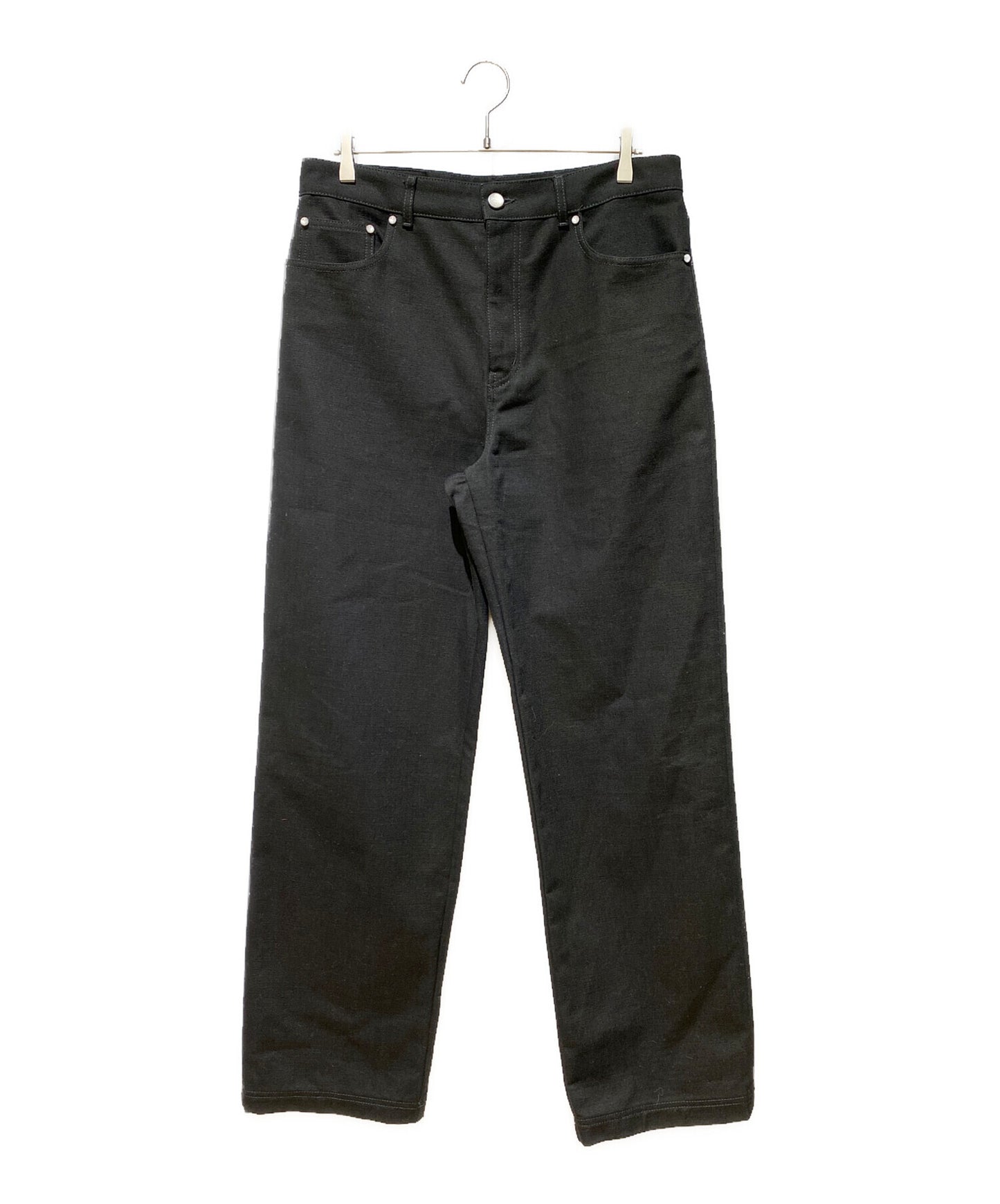 [Pre-owned] LOUIS VUITTON 25SS Logo stitch work denim pants RM251MQ LPJ HSP47W