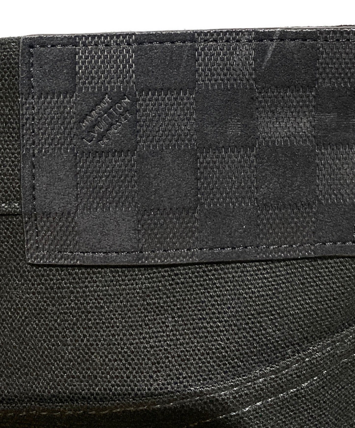 [Pre-owned] LOUIS VUITTON 25SS Logo stitch work denim pants RM251MQ LPJ HSP47W