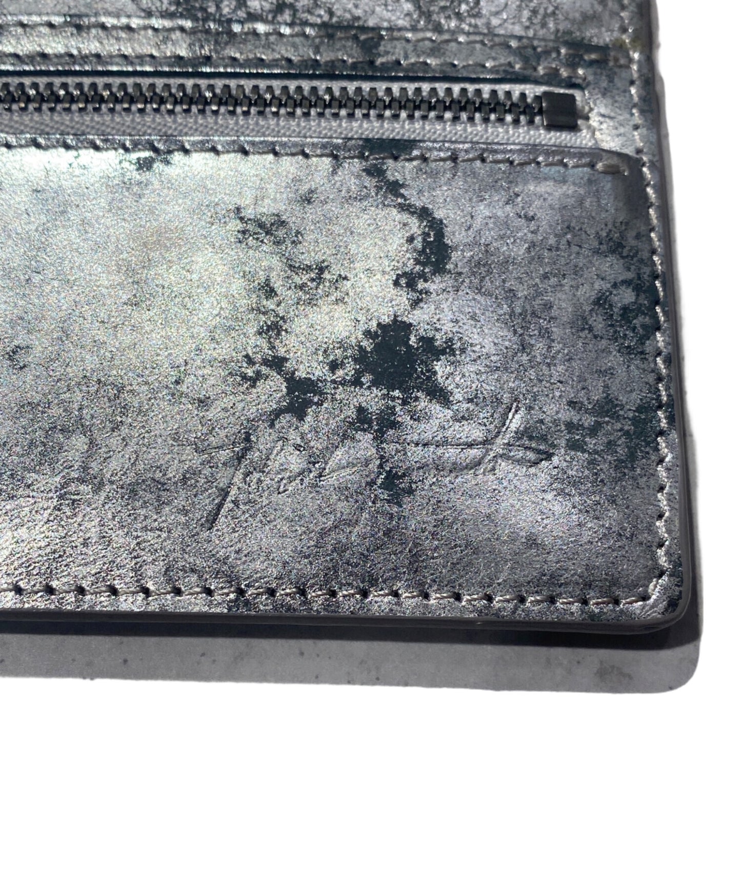 [Pre-owned] discord Yohji Yamamoto Marble Long Wallet