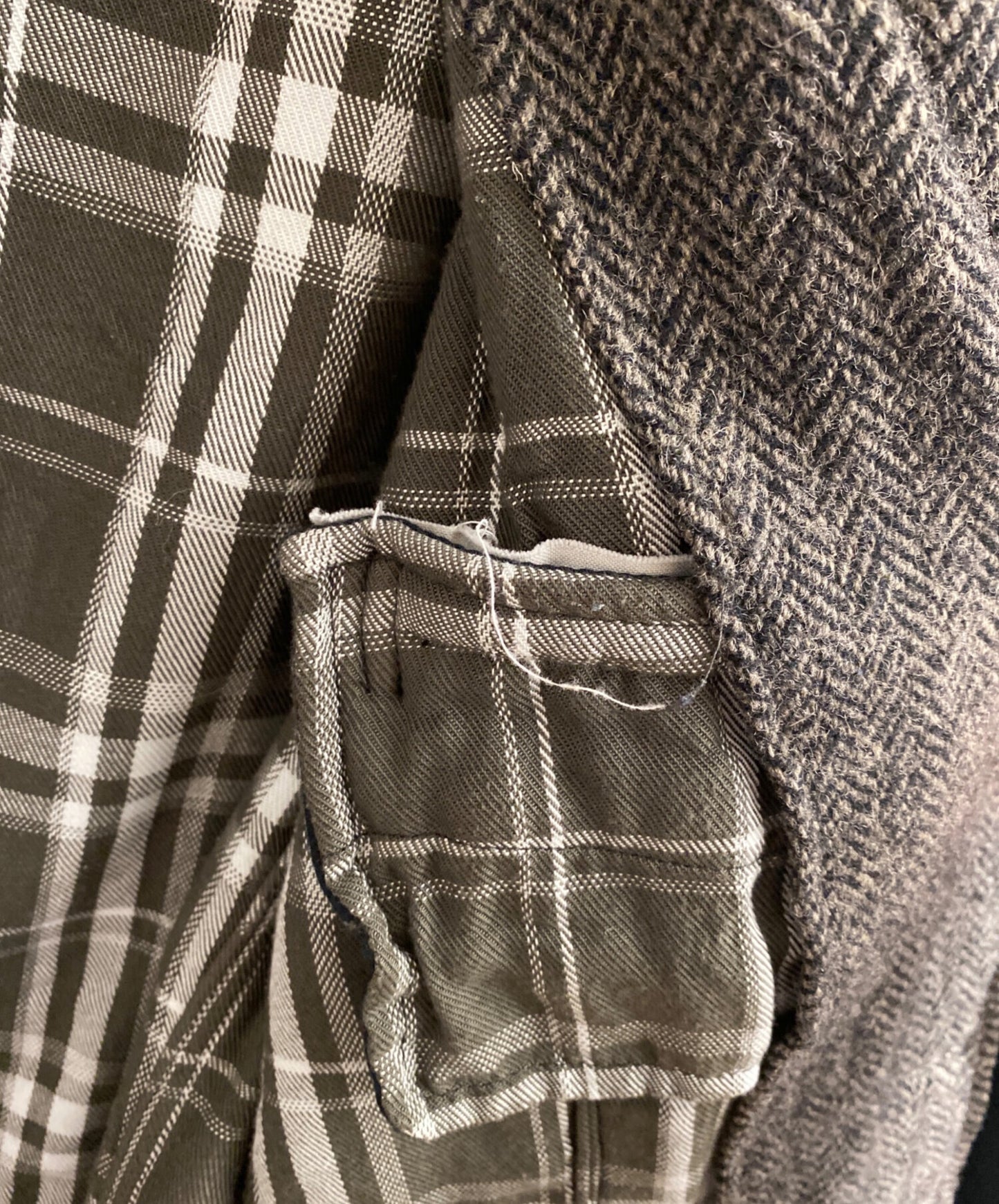 [Pre-owned] COMME des GARCONS SHIRT Herringbone Jacket/Herringbone Tailored Jacket W19121