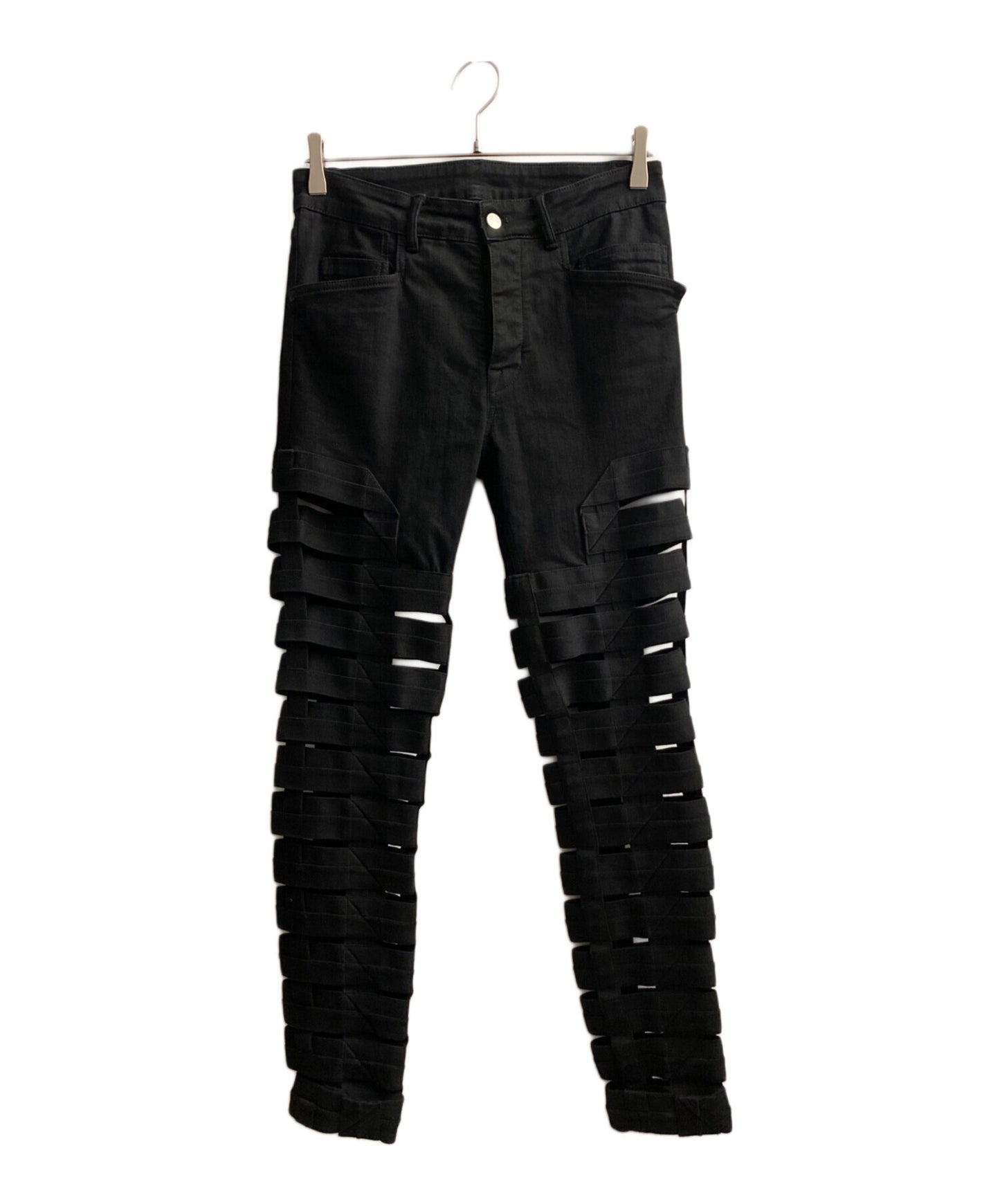 [Pre-owned] RICK OWENS Spartan Hybrid Elastic Denim RU01B1394