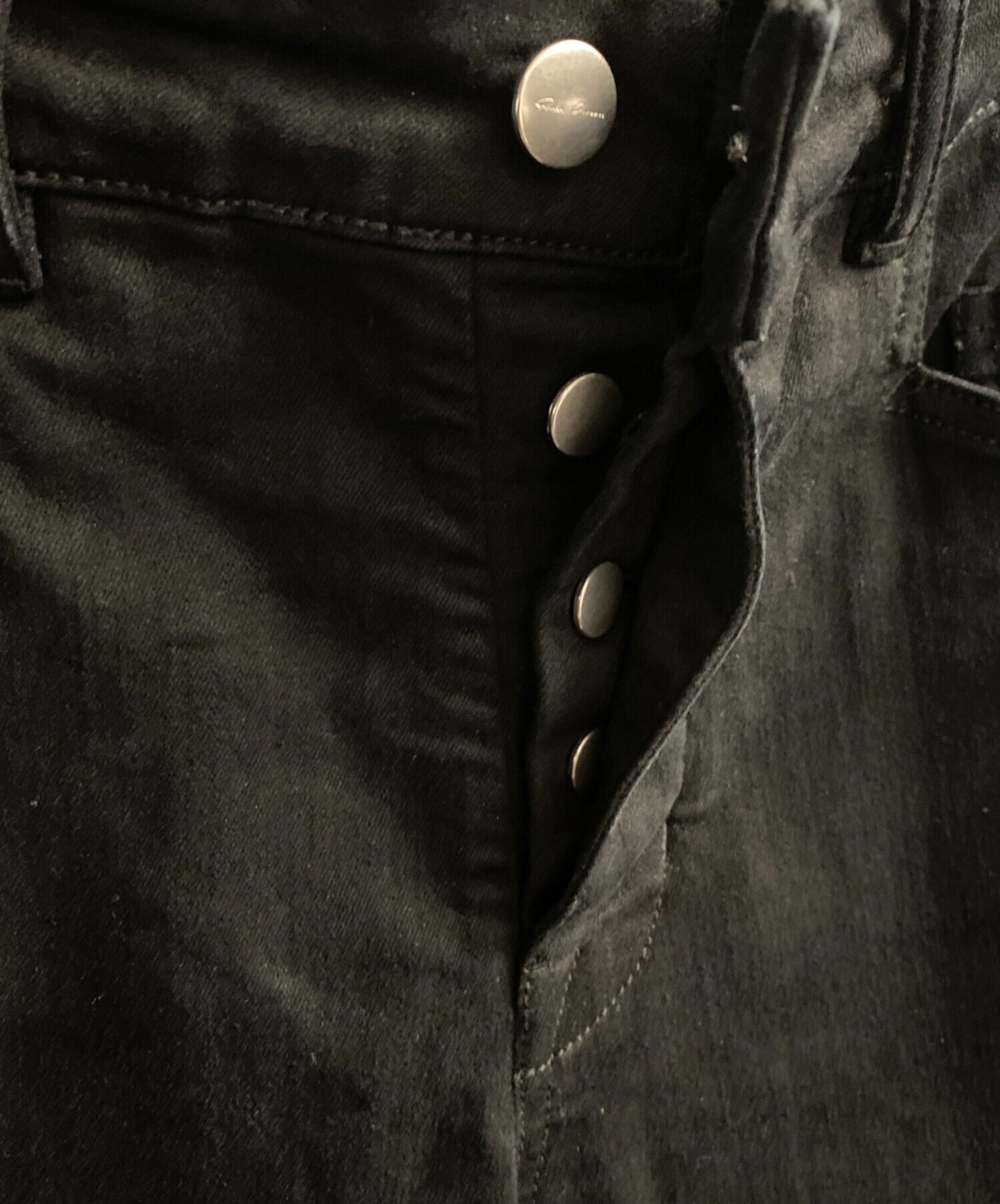 [Pre-owned] RICK OWENS Spartan Hybrid Elastic Denim RU01B1394