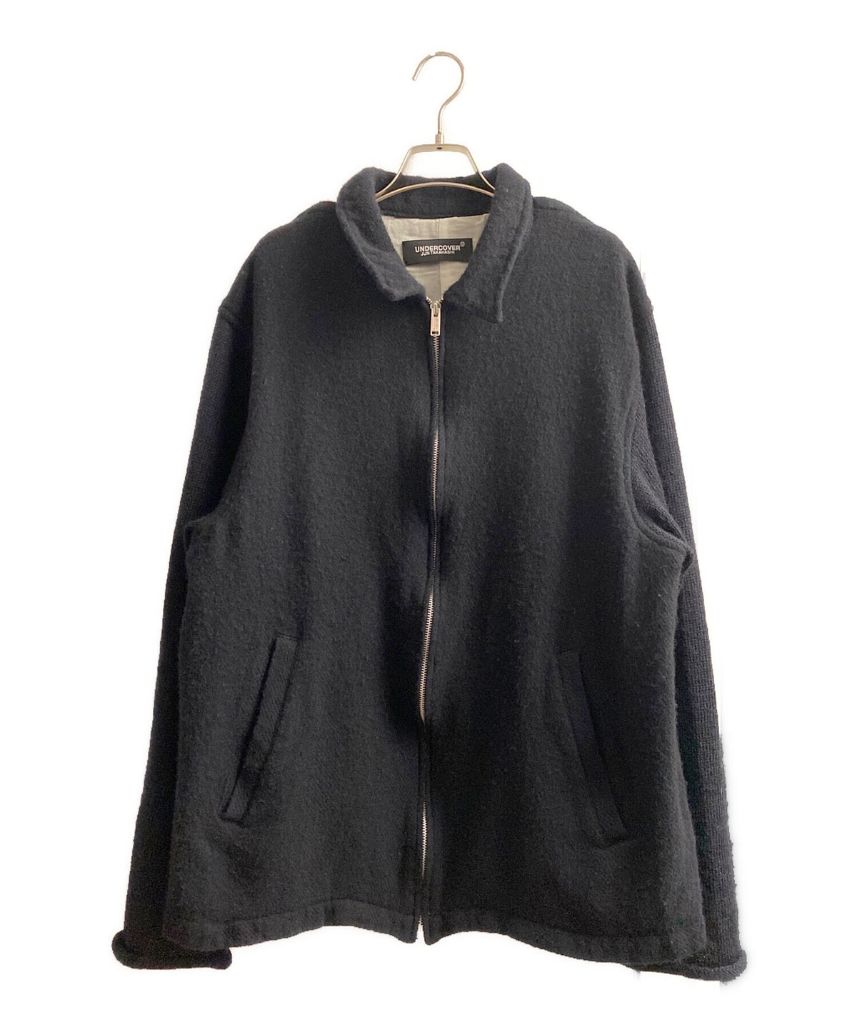 [Pre-owned] UNDERCOVER 25AW frizzy wool zip-up blouson UC2E9201