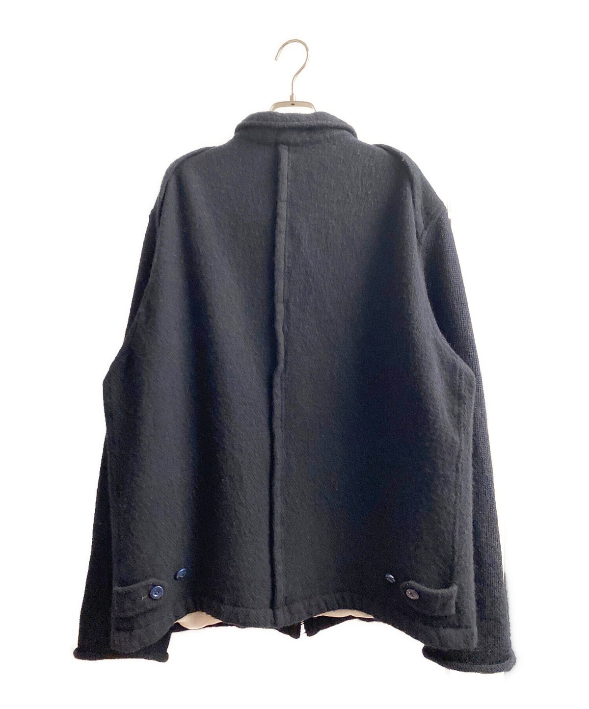 [Pre-owned] UNDERCOVER 25AW frizzy wool zip-up blouson UC2E9201