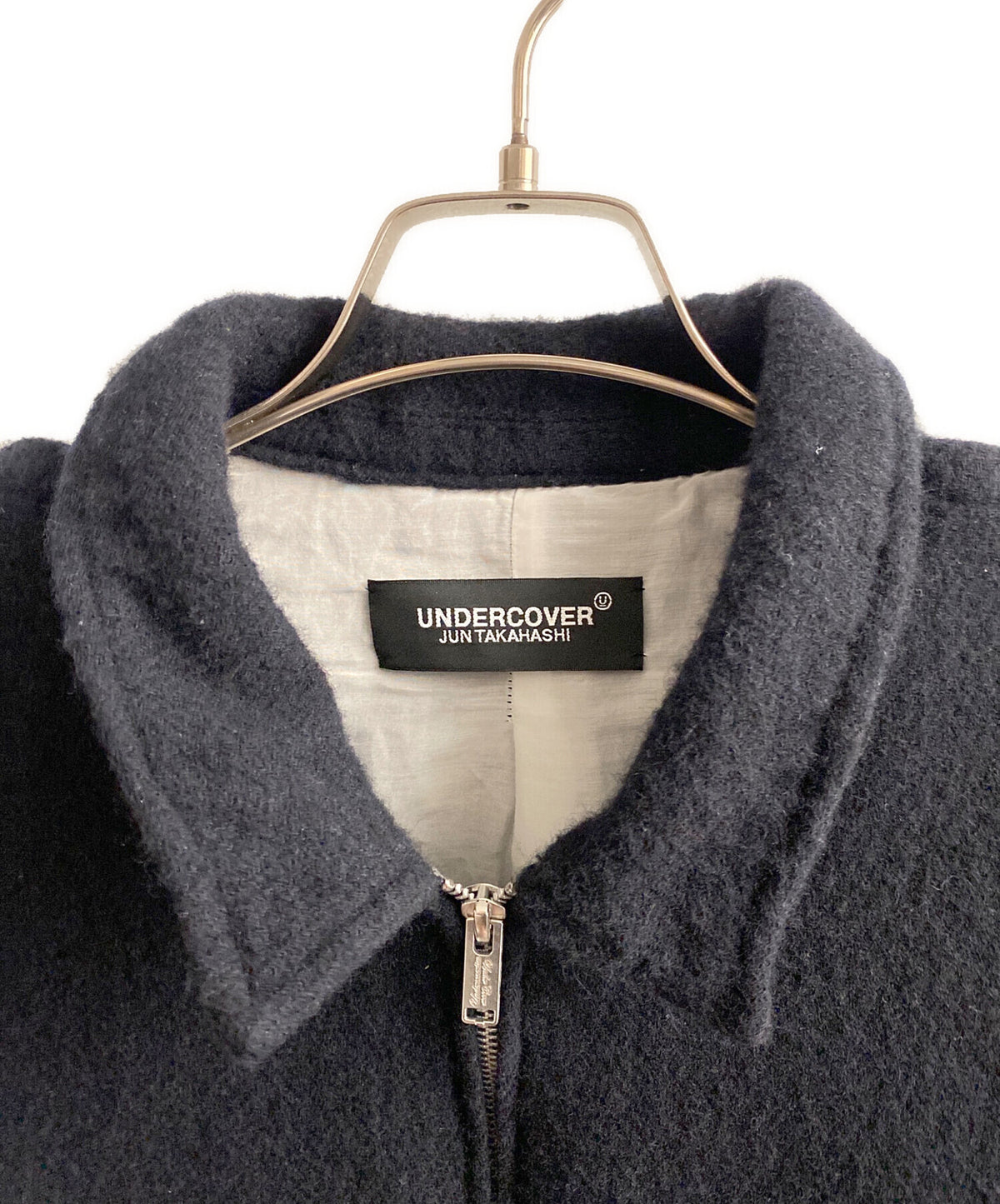 [Pre-owned] UNDERCOVER 25AW frizzy wool zip-up blouson UC2E9201