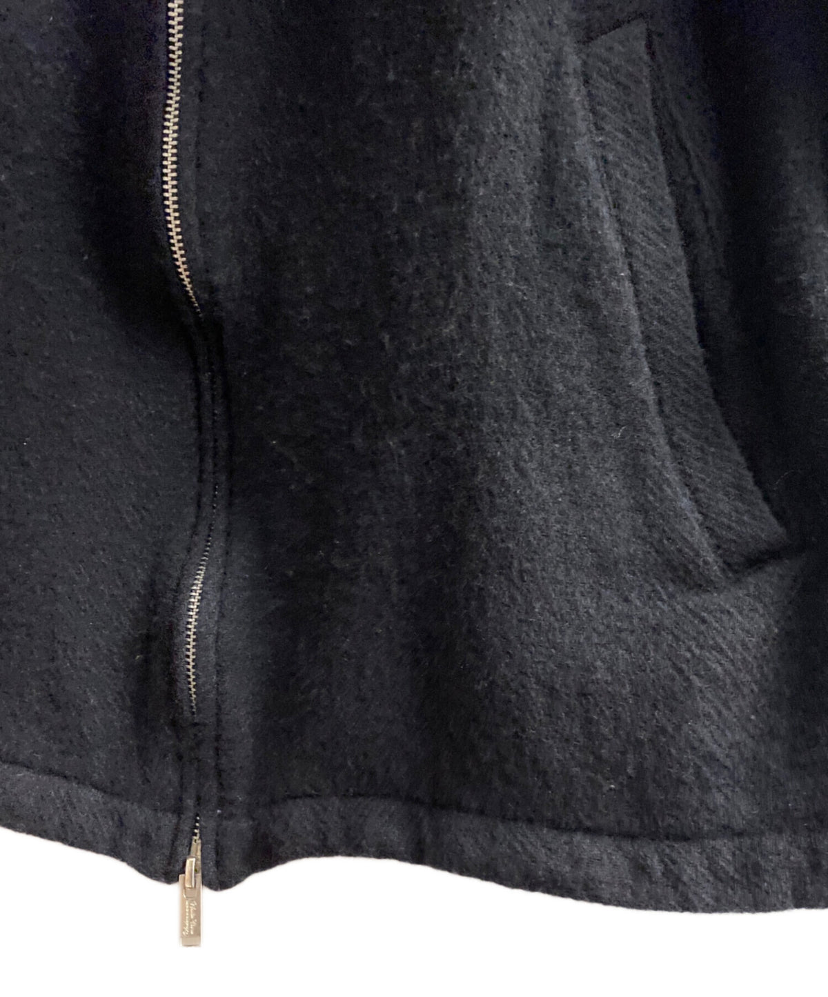 [Pre-owned] UNDERCOVER 25AW frizzy wool zip-up blouson UC2E9201