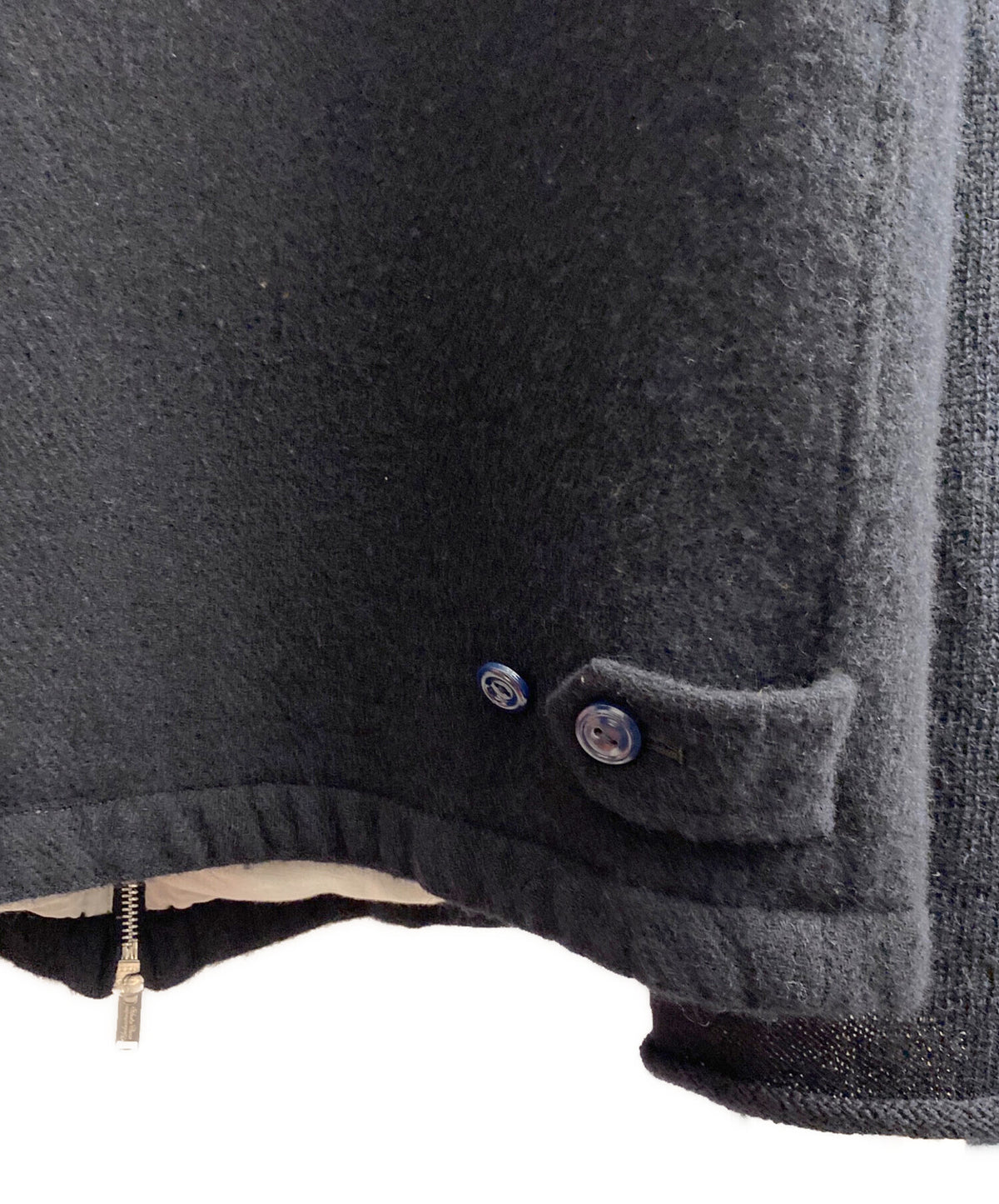 [Pre-owned] UNDERCOVER 25AW frizzy wool zip-up blouson UC2E9201
