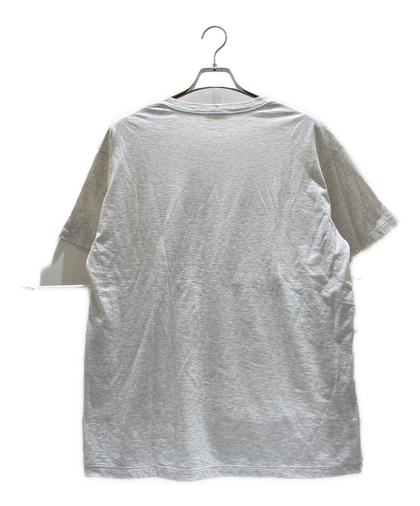 [Pre-owned] CELINE Logo loose T-shirt/Cotton Jersey 2X681657Y.02BL