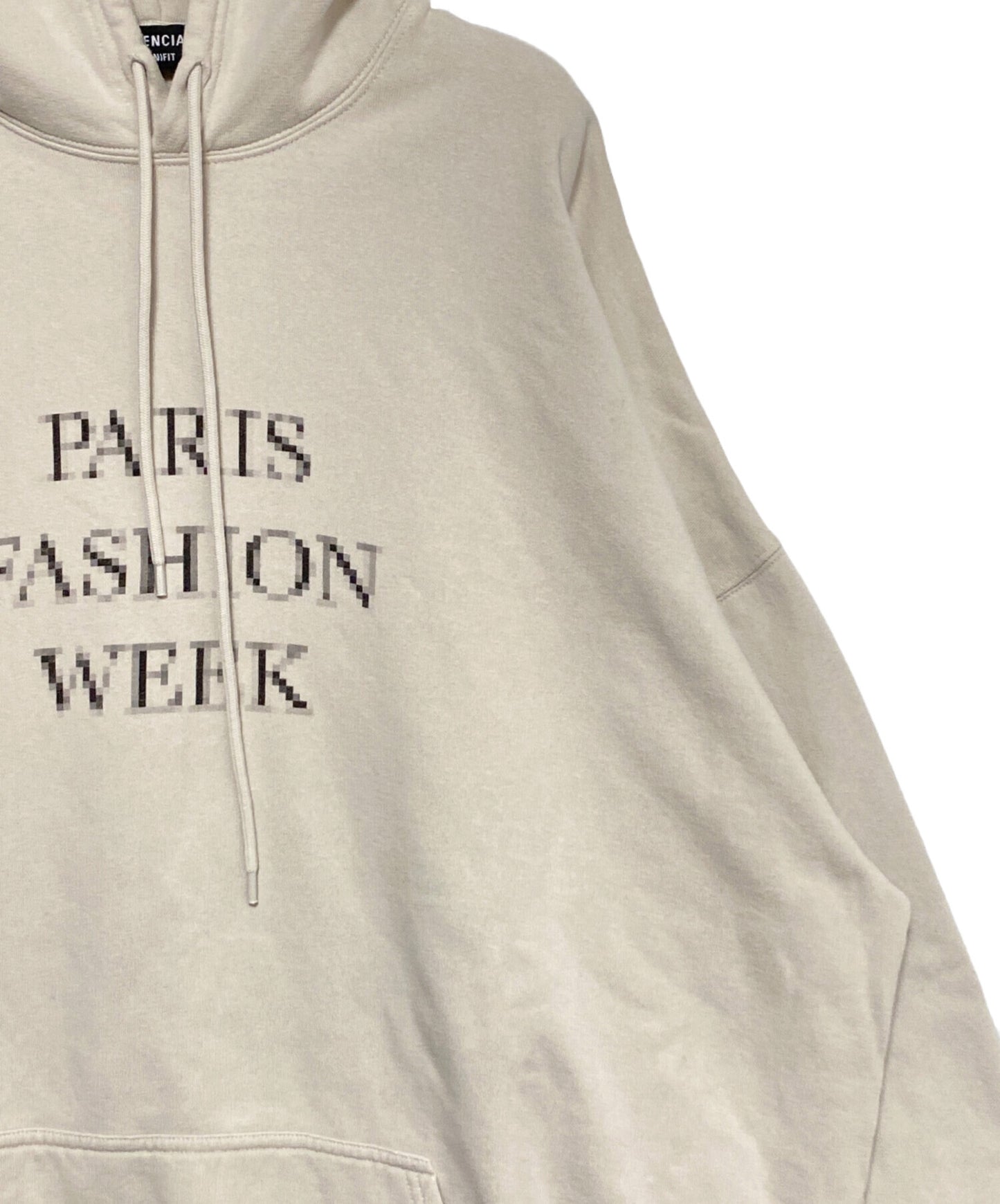 [Pre-owned] BALENCIAGA printed hoodie 651799 TKV85