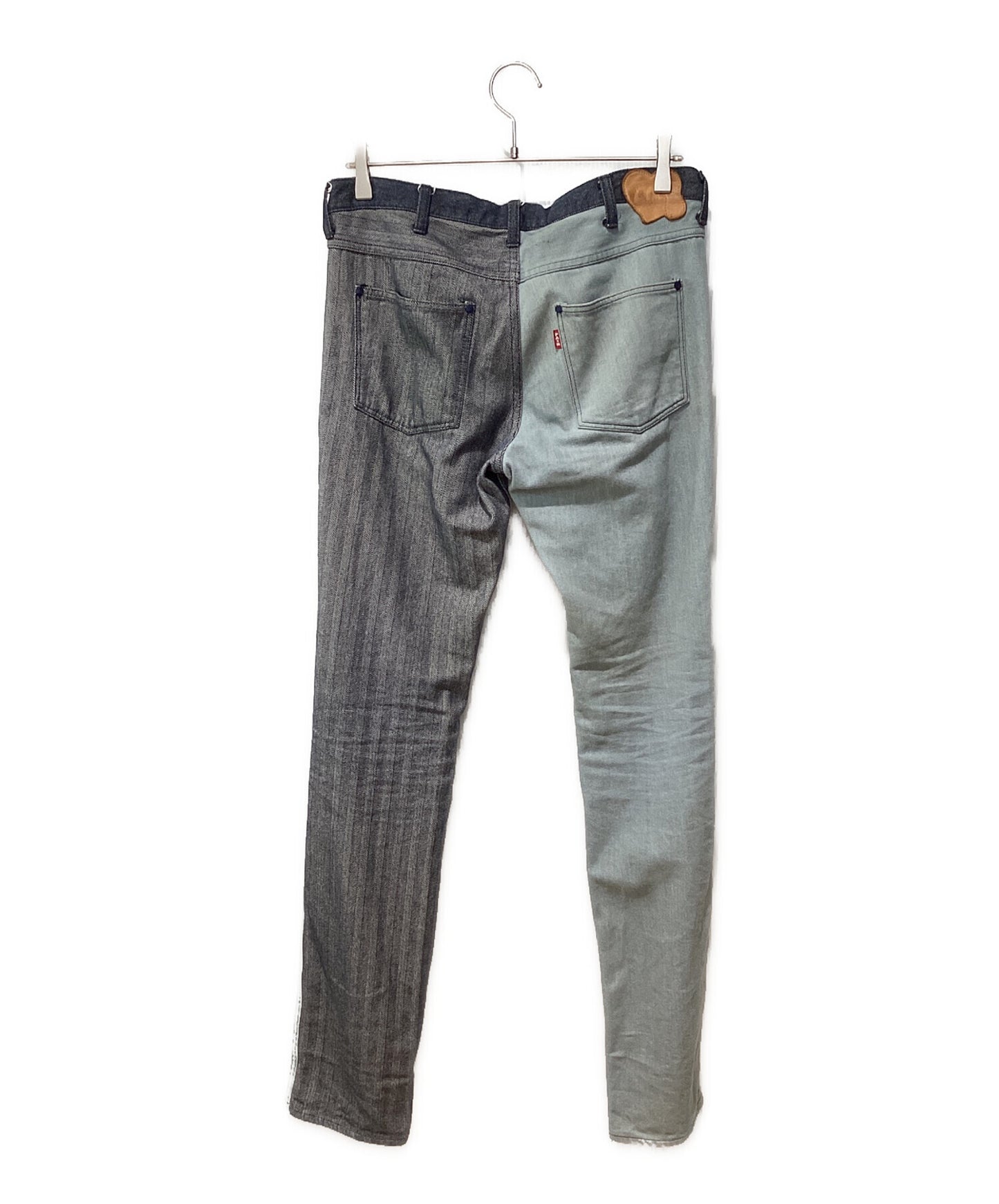 [Pre-owned] NUMBER (N)INE pants with a different colour on each side