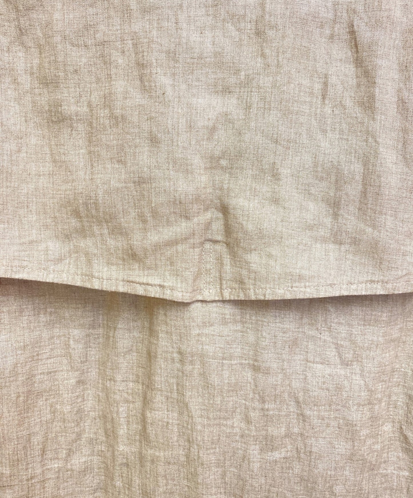 [Pre-owned] COMME des GARCONS HOMME linen-zip shirt HG-J028