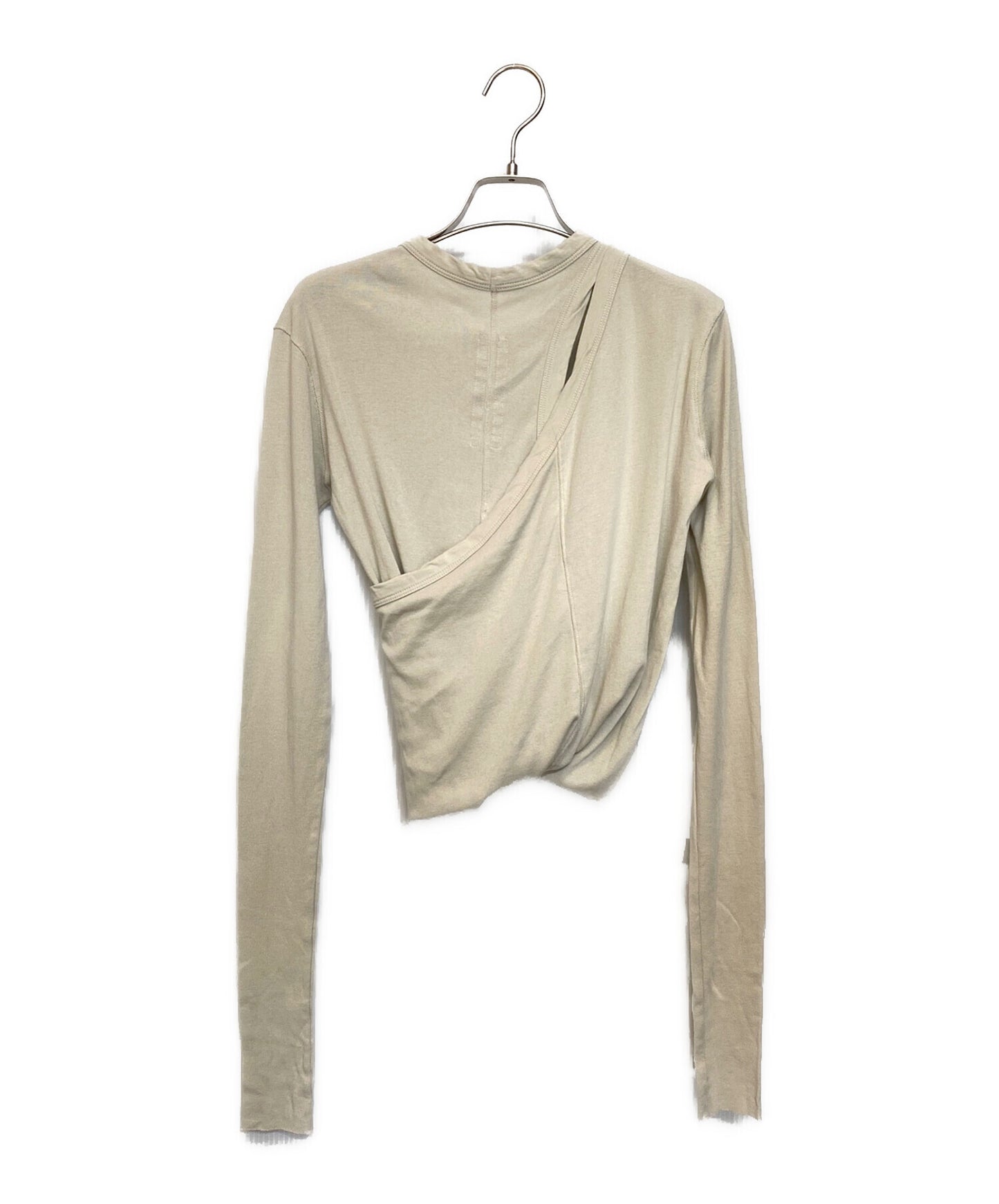 [Pre-owned] RICK OWENS Banana LS Top (Banana Long Sleeve Top) RP01C5209-RD