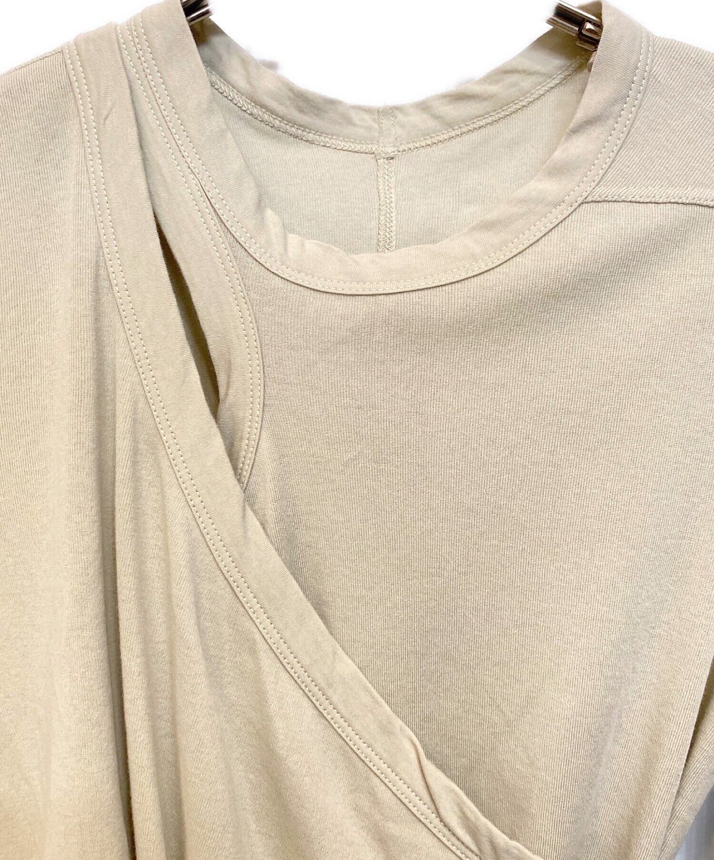 [Pre-owned] RICK OWENS Banana LS Top (Banana Long Sleeve Top) RP01C5209-RD