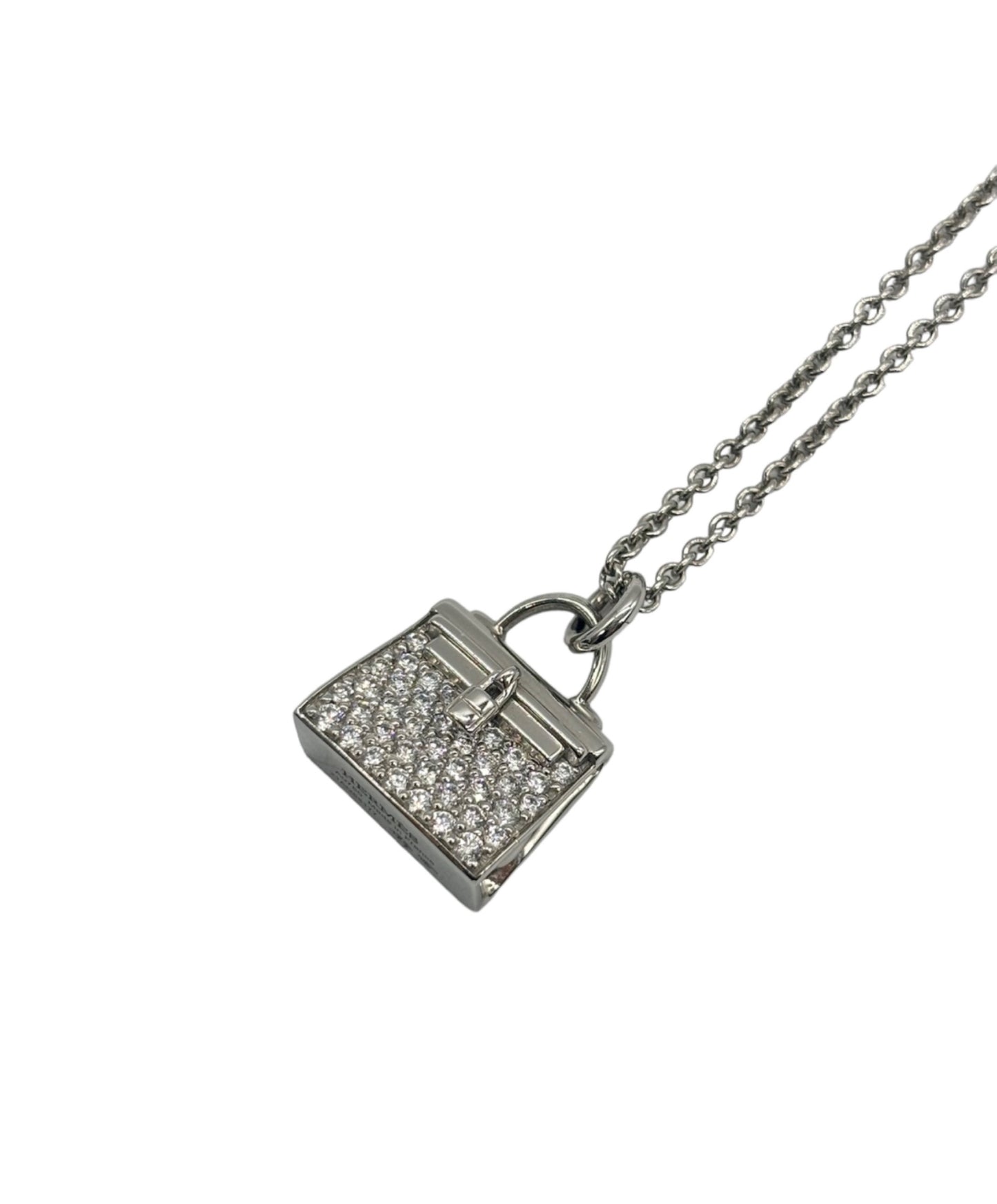 [Pre-owned] HERMES Amulettes Kelly pendant / Amulettes Kelly necklace / Kelly necklace / accessories / jewelry / diamond / pendant 21A1268177