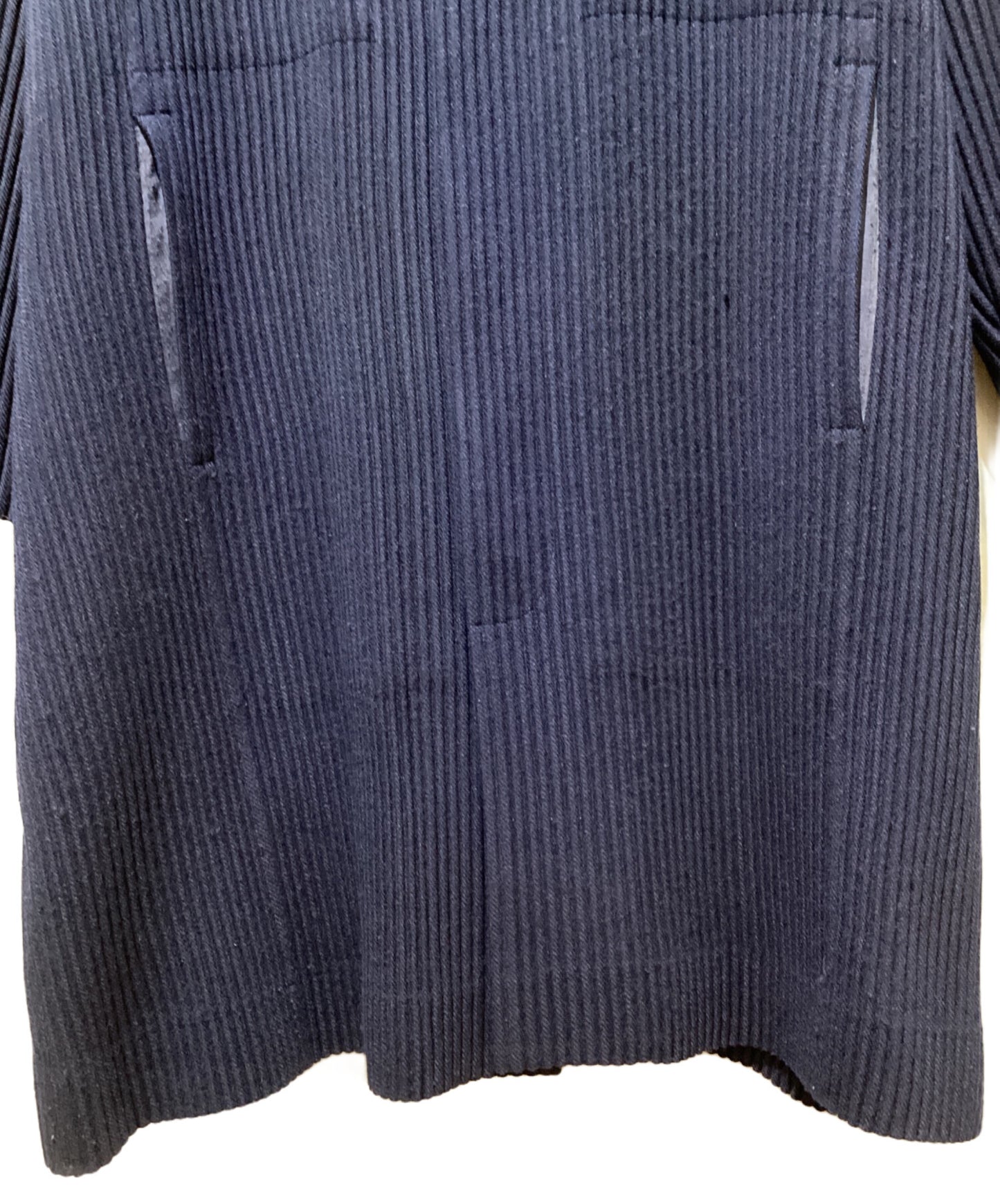 [Pre-owned] HOMME PLISSE ISSEY MIYAKE Pleats Stencil Collar Coat HP13FA315