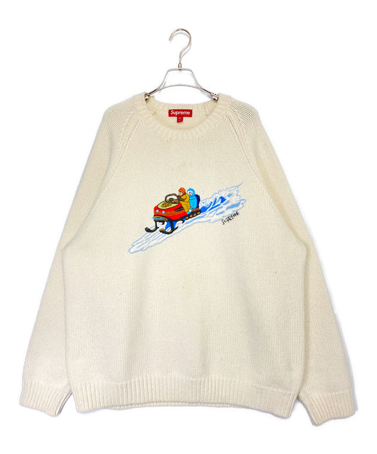 [Pre-owned] SUPREME Snowmobile Sweater