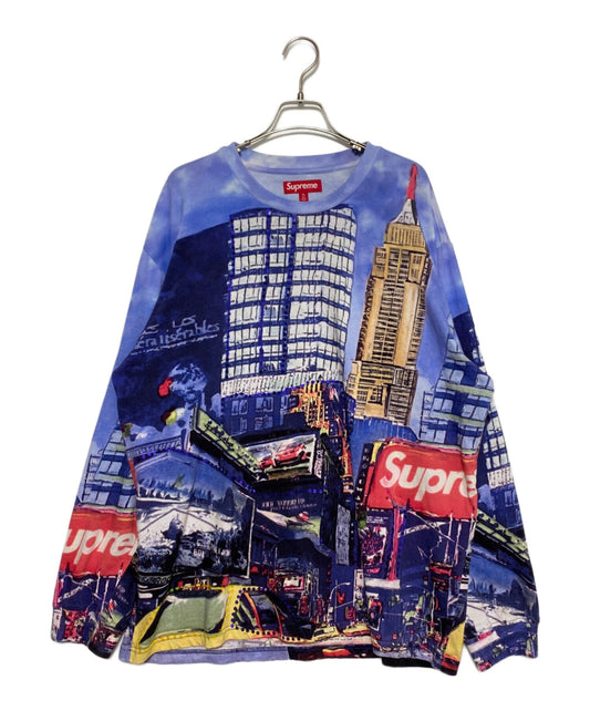 [Pre-owned] SUPREME Skyline Sequin L/S ( Skyline Square Long Sleeve )