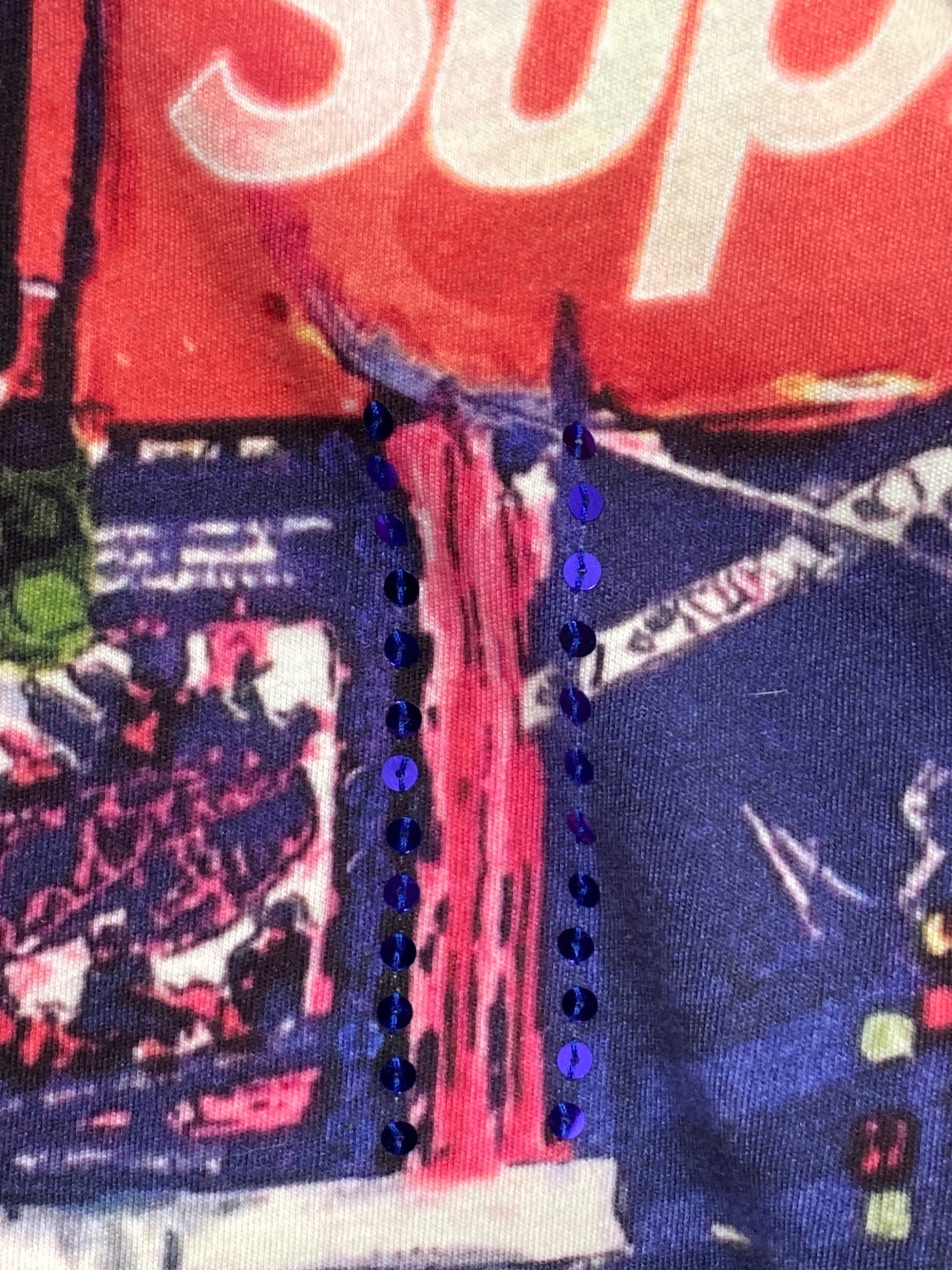 Supreme Skyline Sequin L/S Top