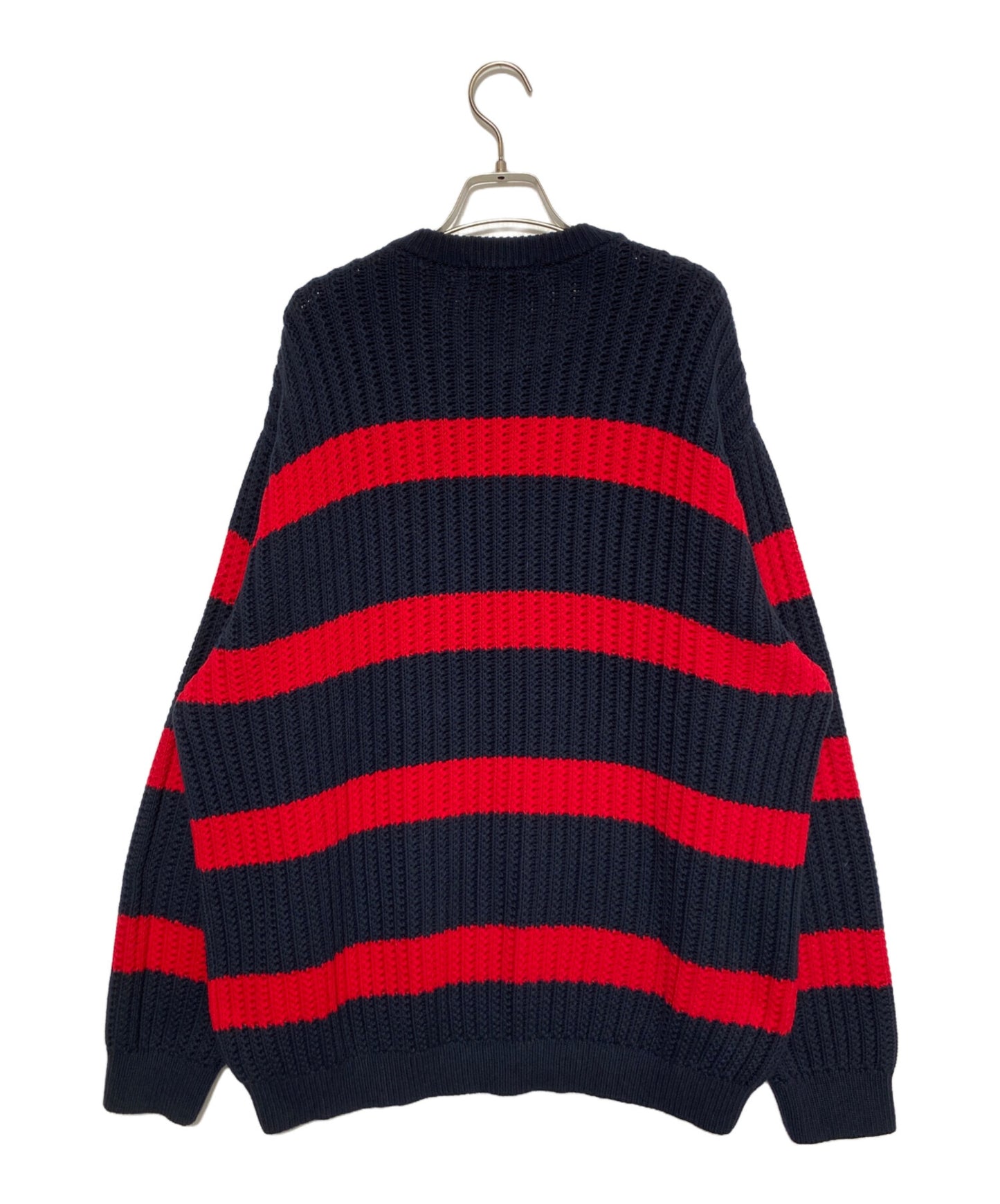 [Pre-owned] SUPREME Stripe Small Box Logo Sweater
