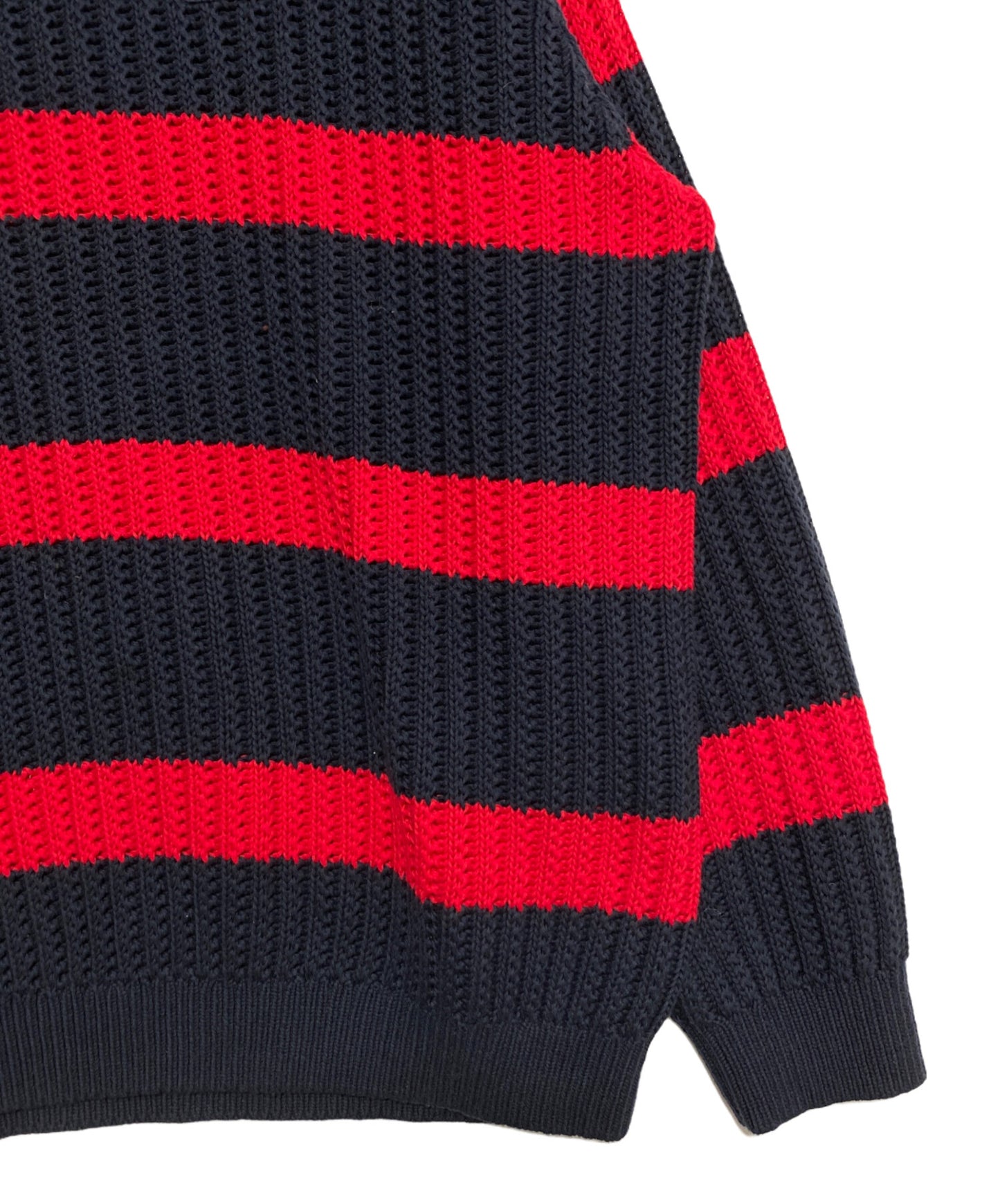 [Pre-owned] SUPREME Stripe Small Box Logo Sweater