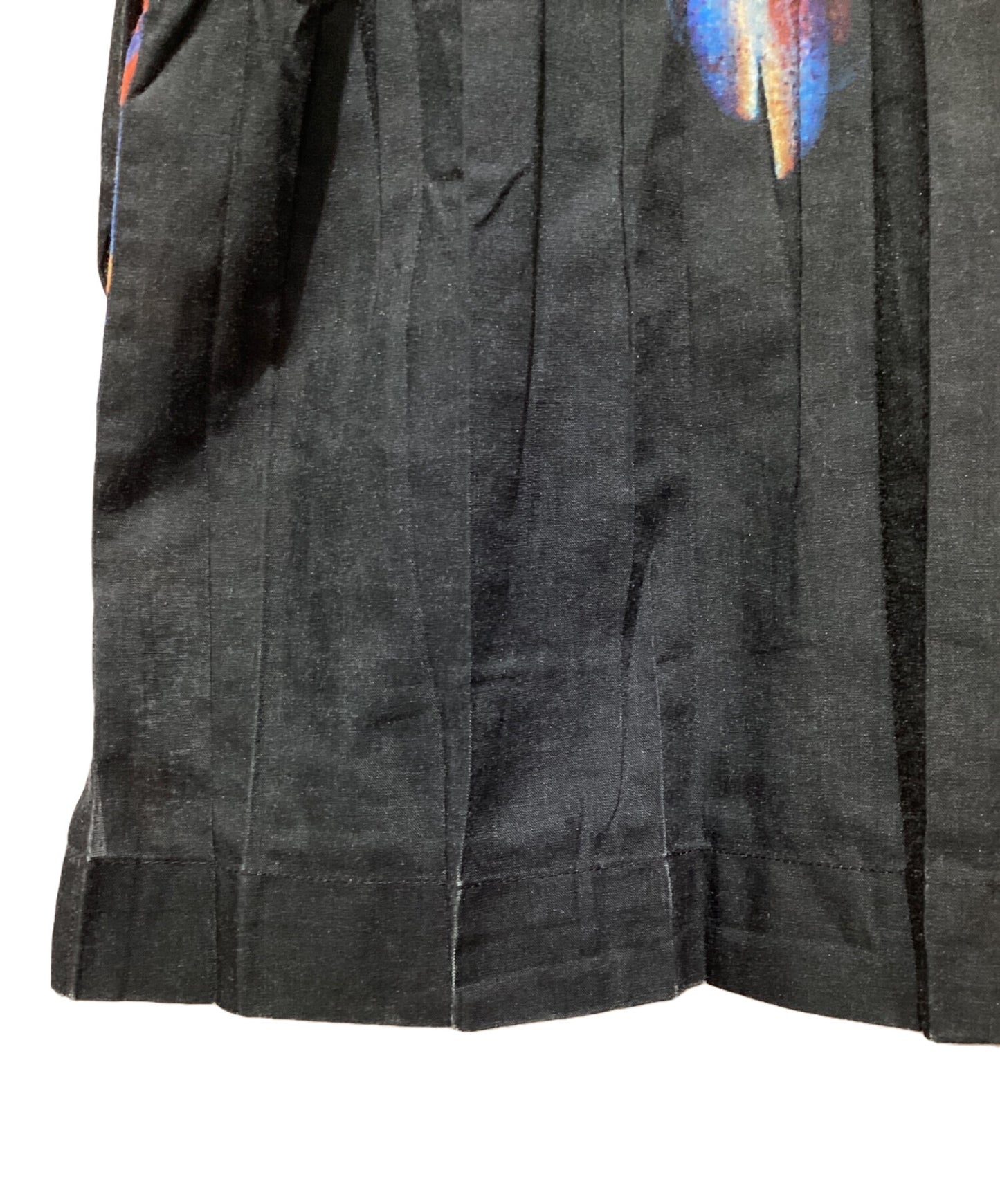 [Pre-owned] ISSEY MIYAKE MEN Pleated printed shirt ME51FJ184