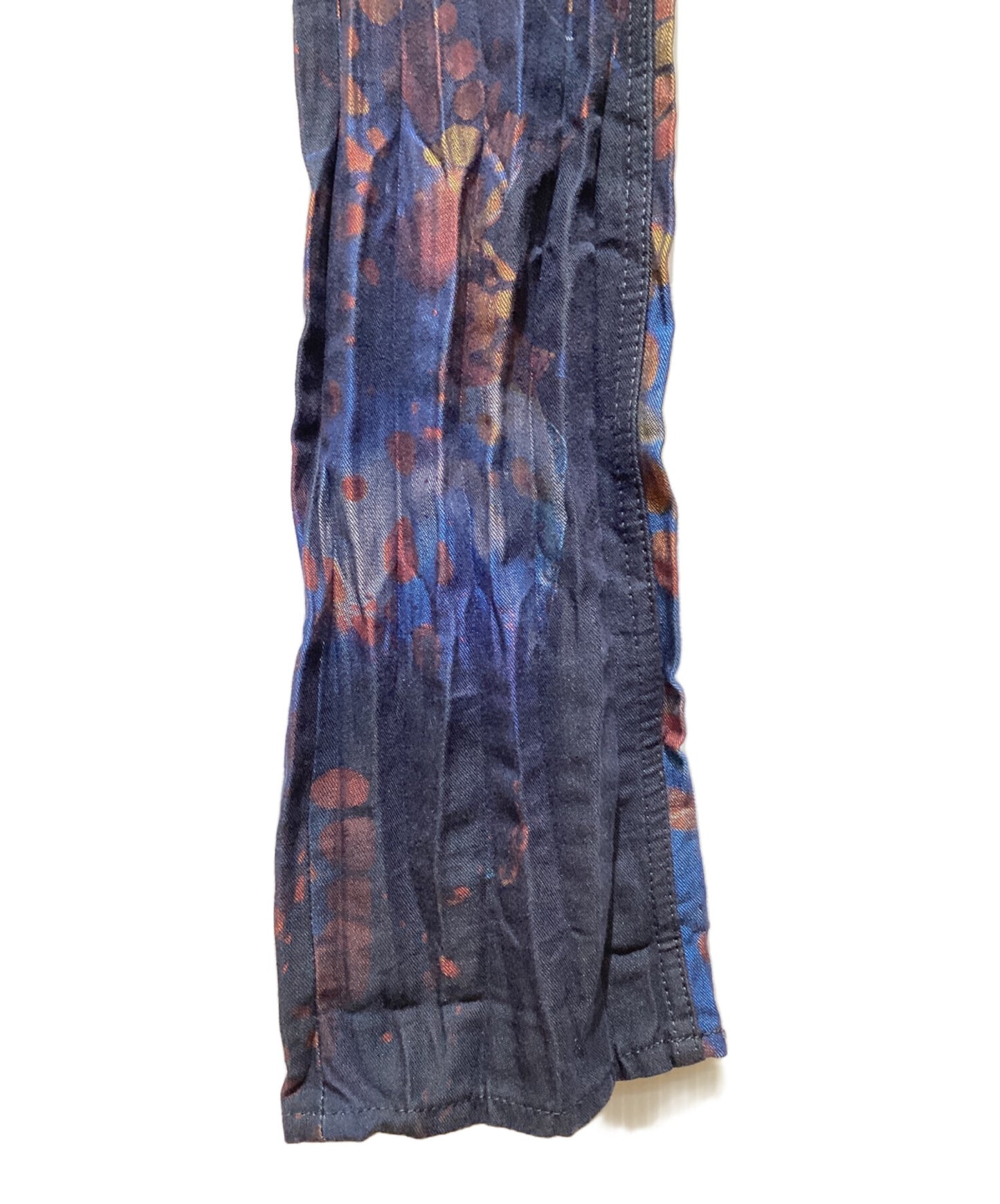 [Pre-owned] ISSEY MIYAKE MEN 15SS Transcribed denim pleated pants ME51FF182