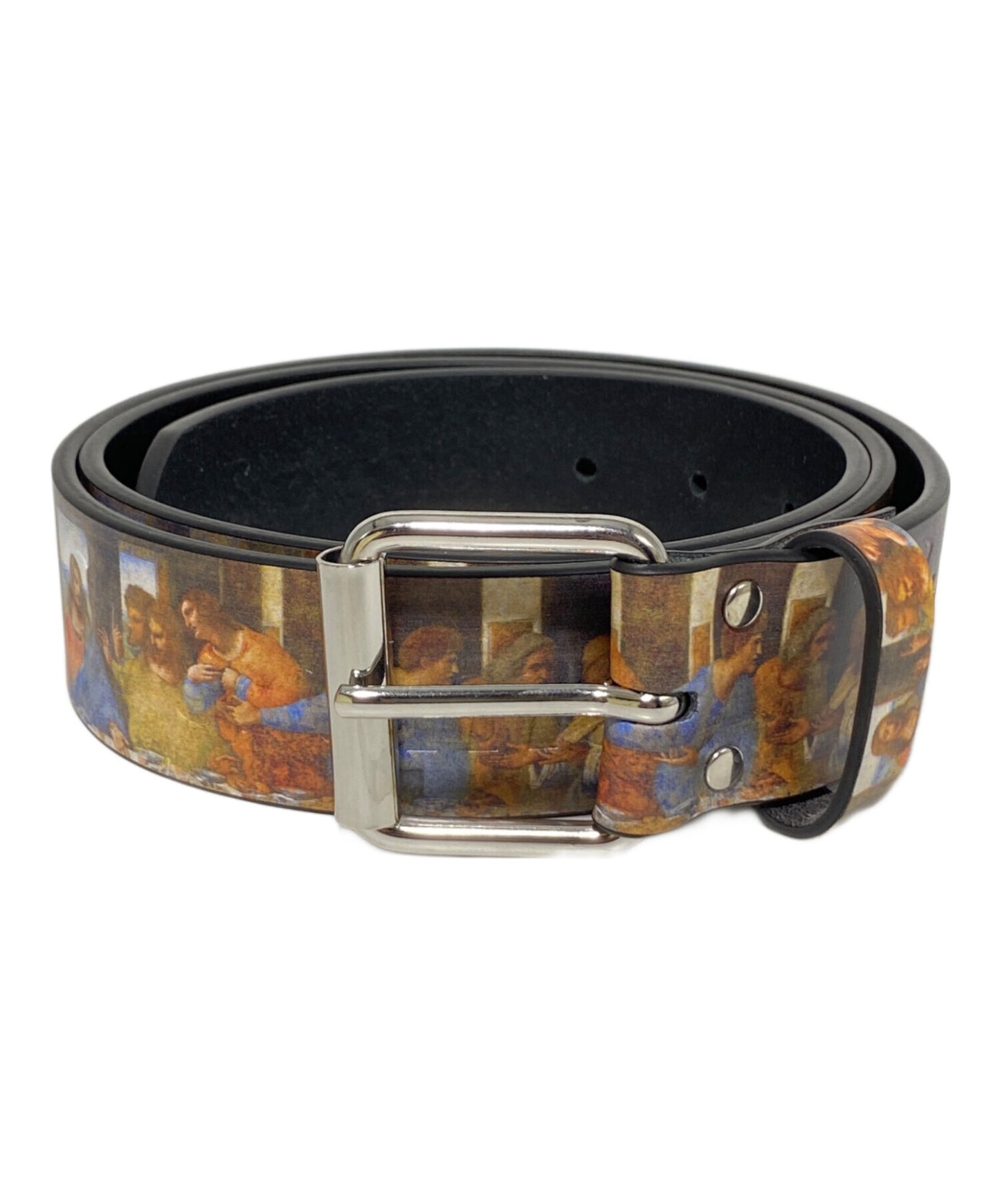 [Pre-owned] SUPREME Last Supper Leather Belt