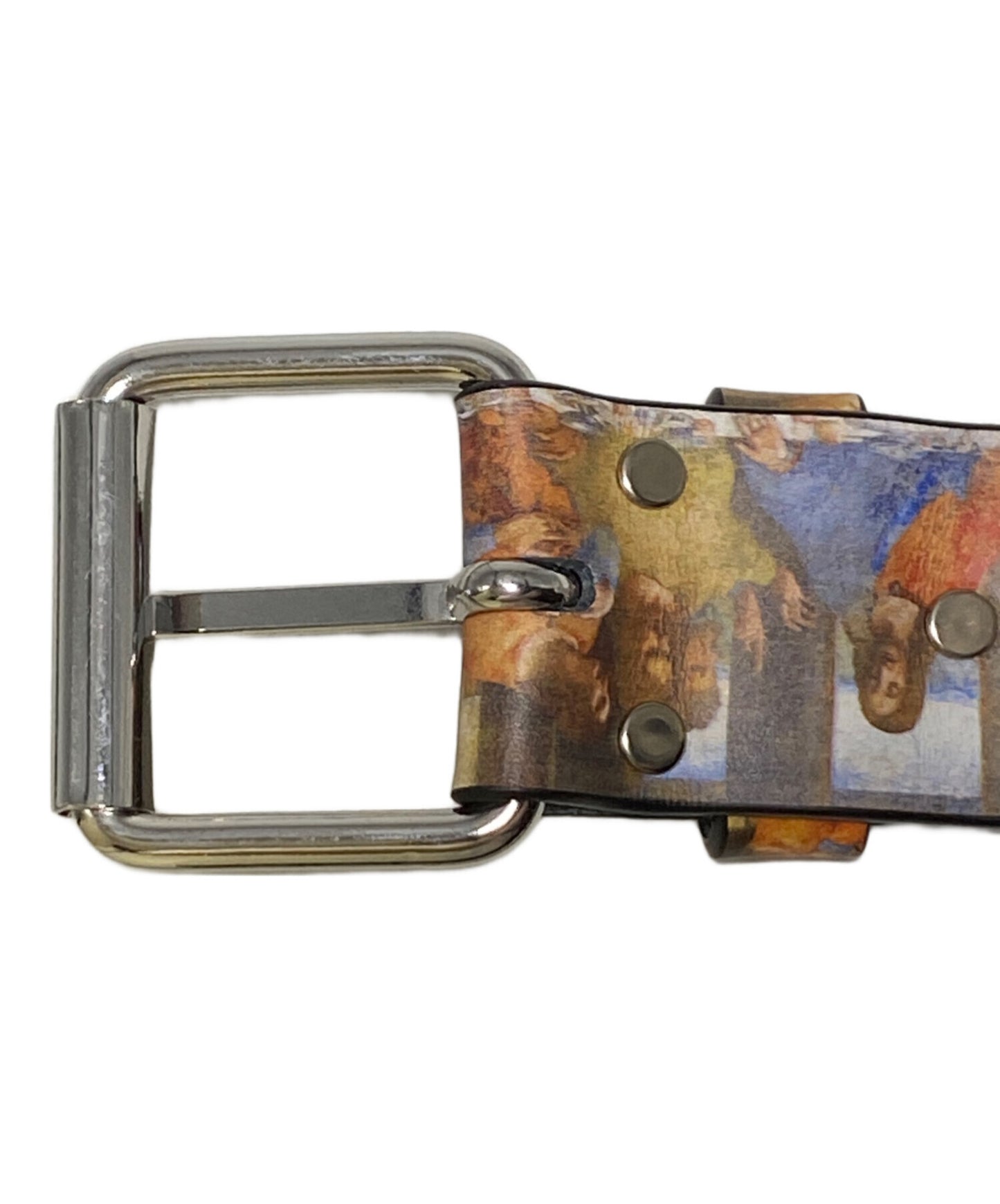 [Pre-owned] SUPREME Last Supper Leather Belt