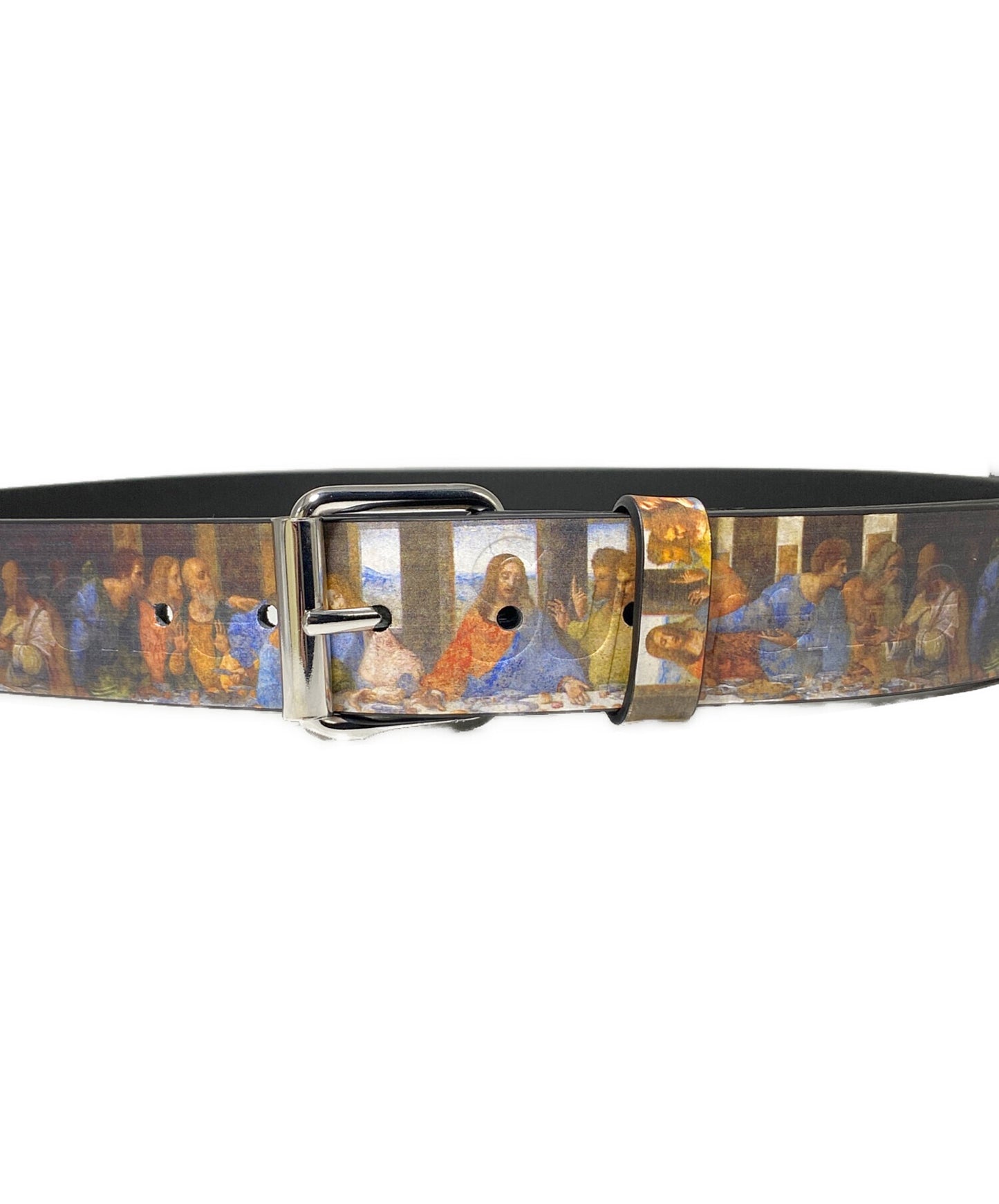 [Pre-owned] SUPREME Last Supper Leather Belt