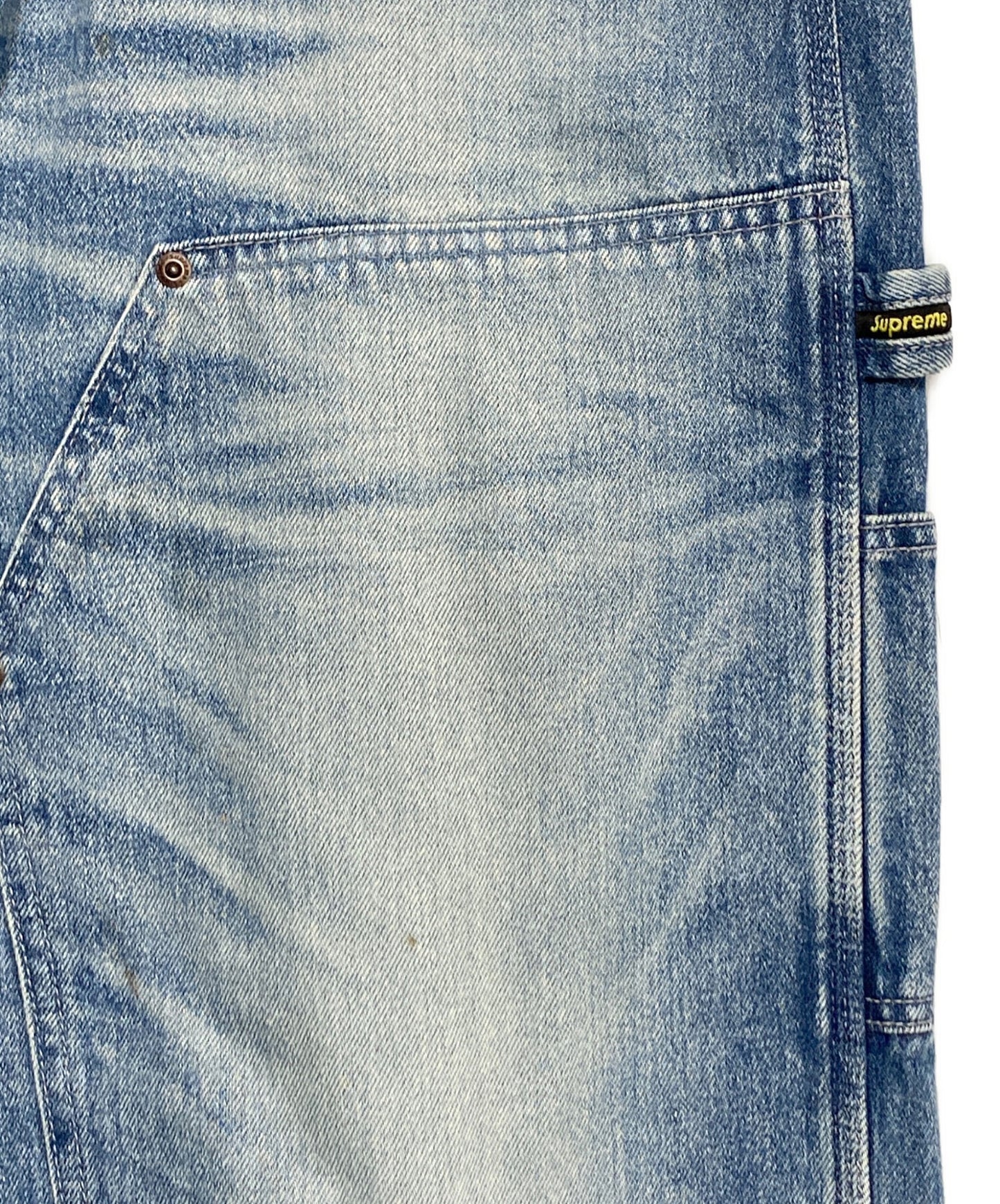 [Pre-owned] SUPREME Worn Double Knee Painter Pant