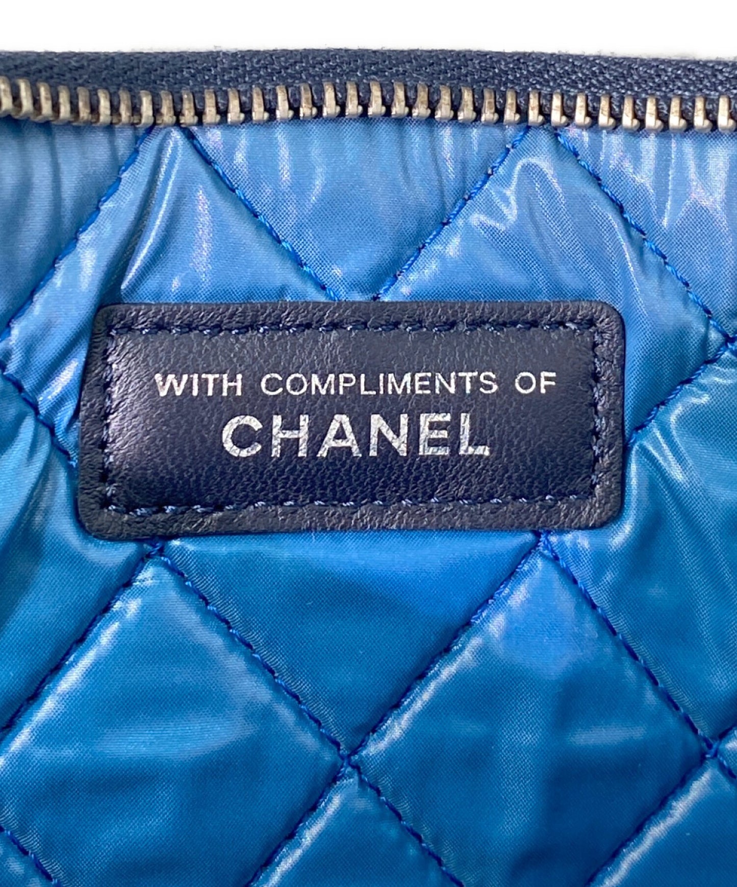 [Pre-owned] CHANEL Quilted clutch bag A82074