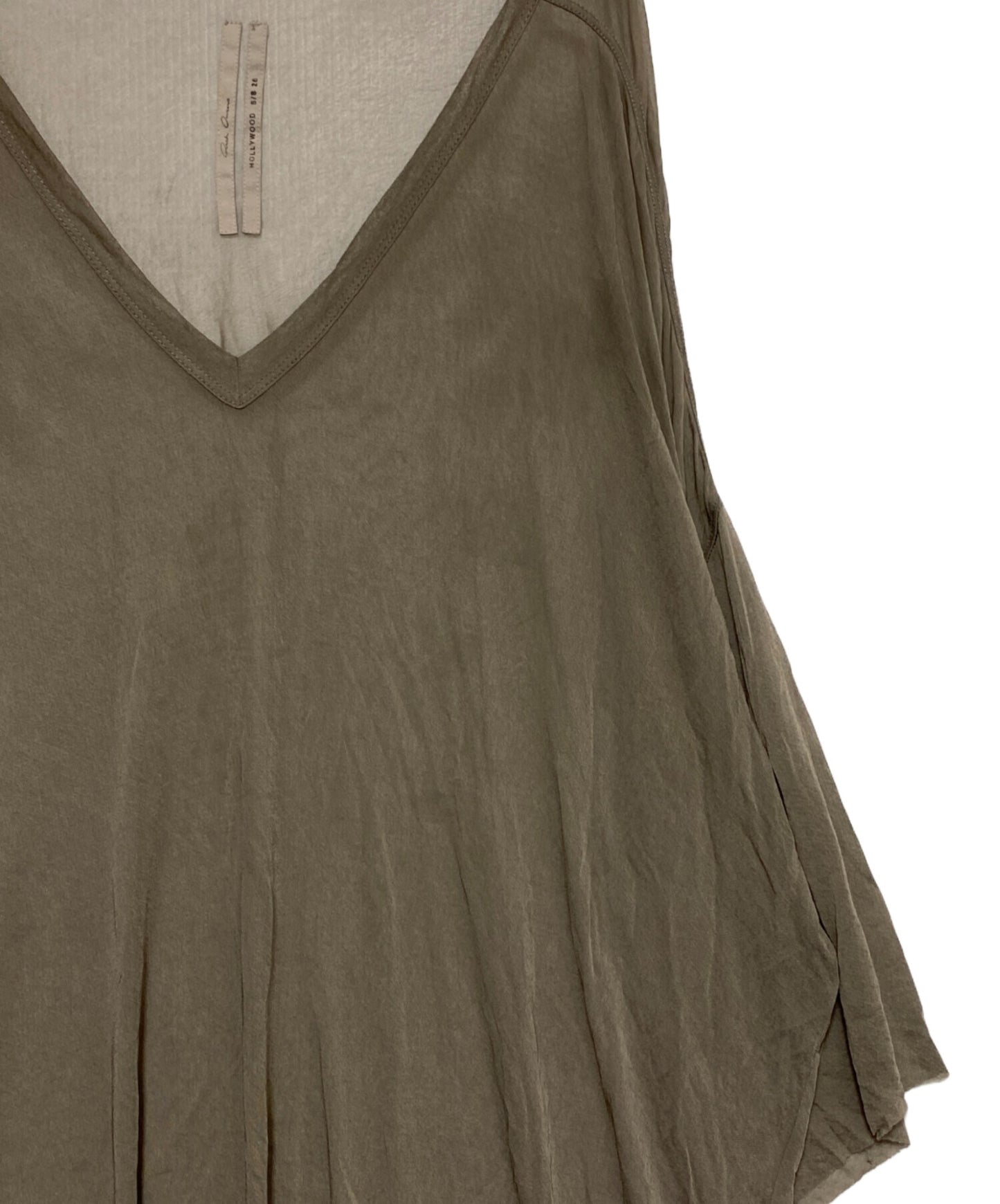 [Pre-owned] RICK OWENS Oversized see-through cut and sewn RR01E5279-JCR