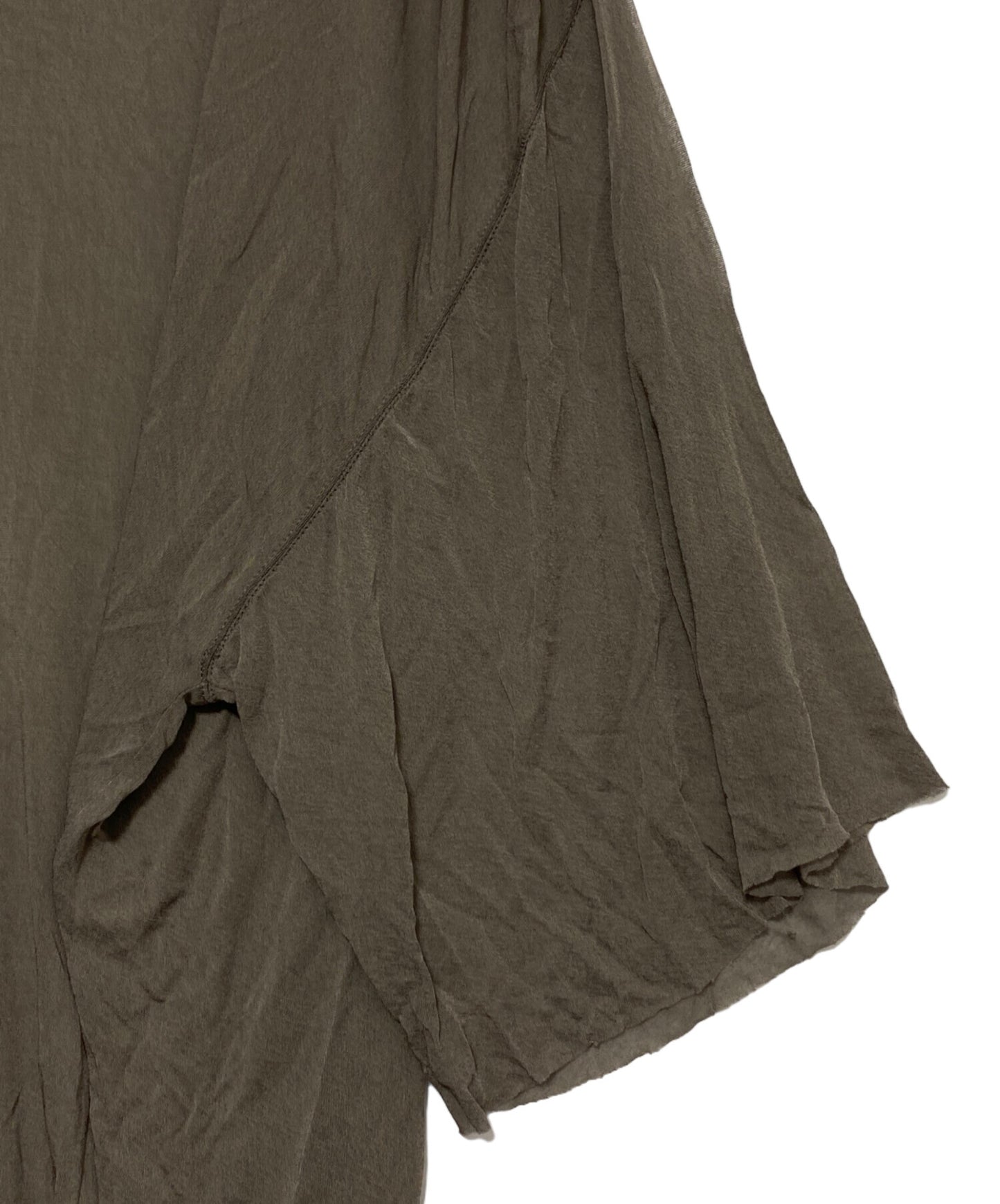 [Pre-owned] RICK OWENS Oversized see-through cut and sewn RR01E5279-JCR