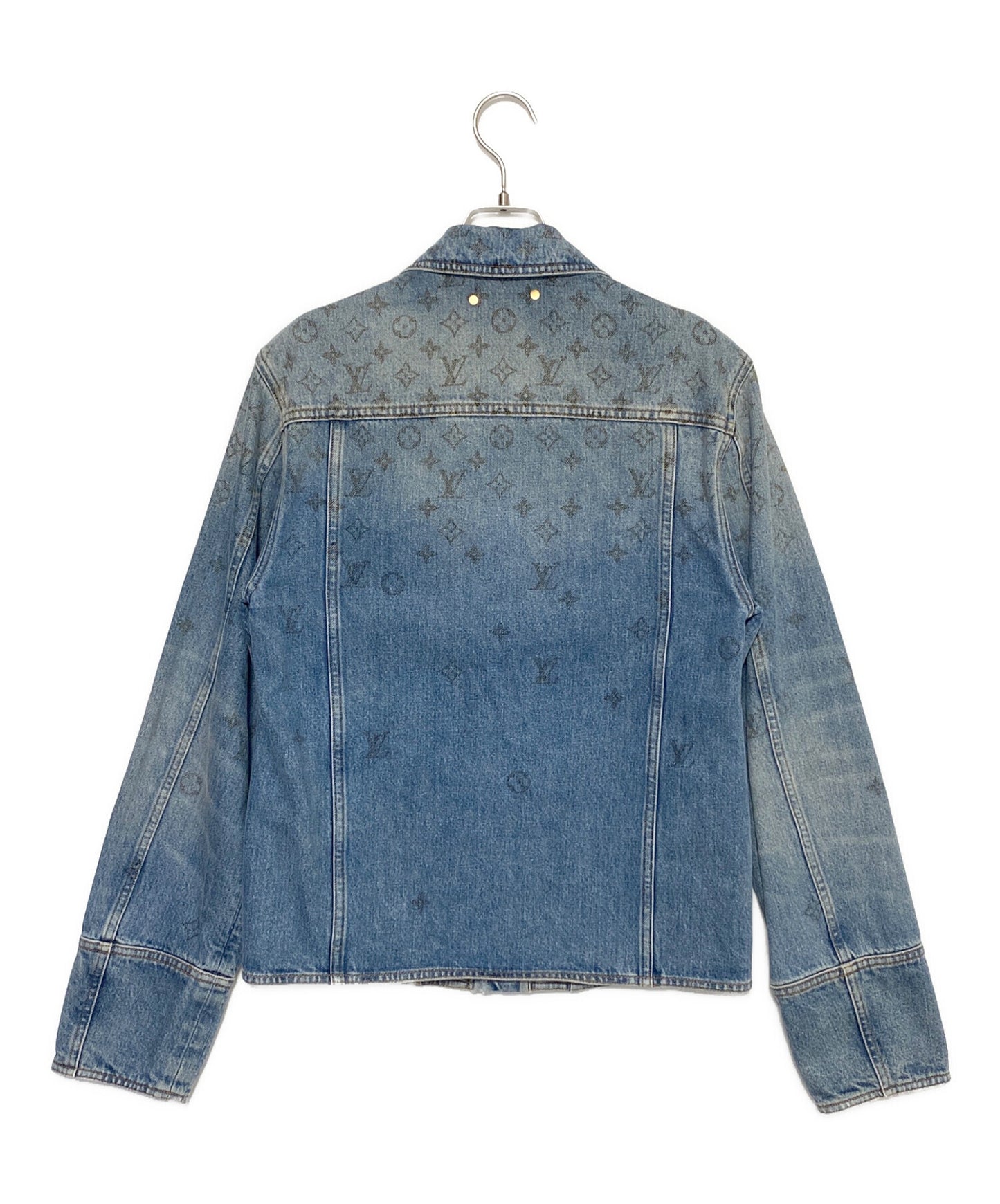 [Pre-owned] LOUIS VUITTON Monogram Denim Jacket RM202 YIE HJA71W