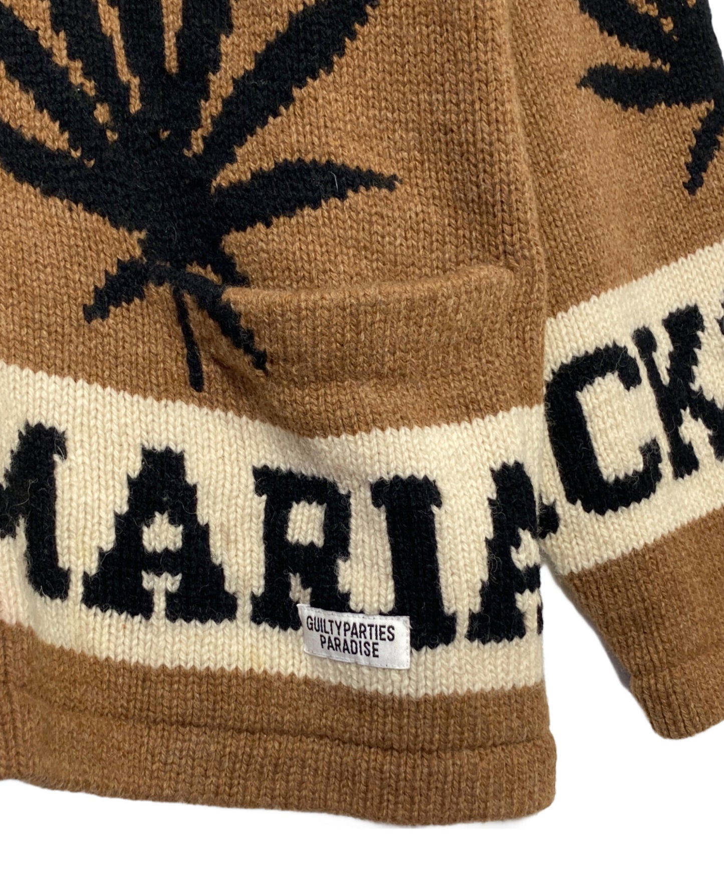 [Pre-owned] WACKO MARIA COWICHAN SWEATER