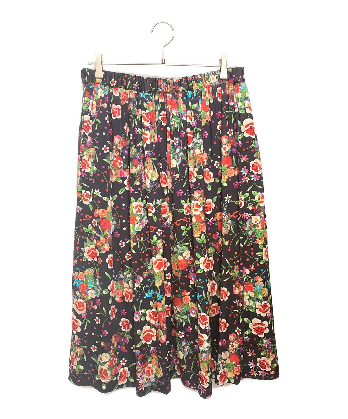 [Pre-owned] COMME des GARCONS COMME des GARCONS Silk Flower Waist Drawstring Skirt RG-S004/AD2020