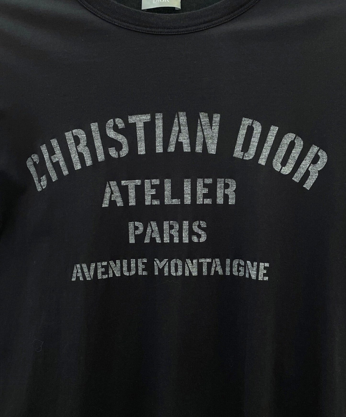 [Pre-owned] Dior ATELIER Logo print T-shirt/Cut & Sewn 043j615a0589