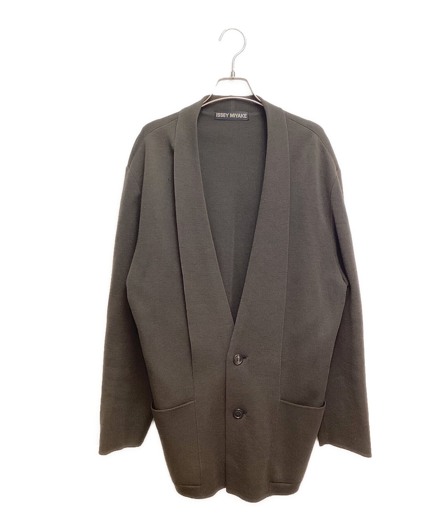 [Pre-owned] ISSEY MIYAKE Wool Long Cardigan ME13KD014