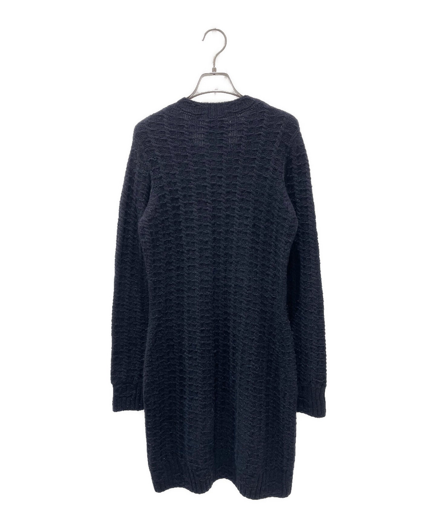 [Pre-owned] CHANEL Coco button cashmere blend dress/long sleeve dress P75622K10839 circa 2023