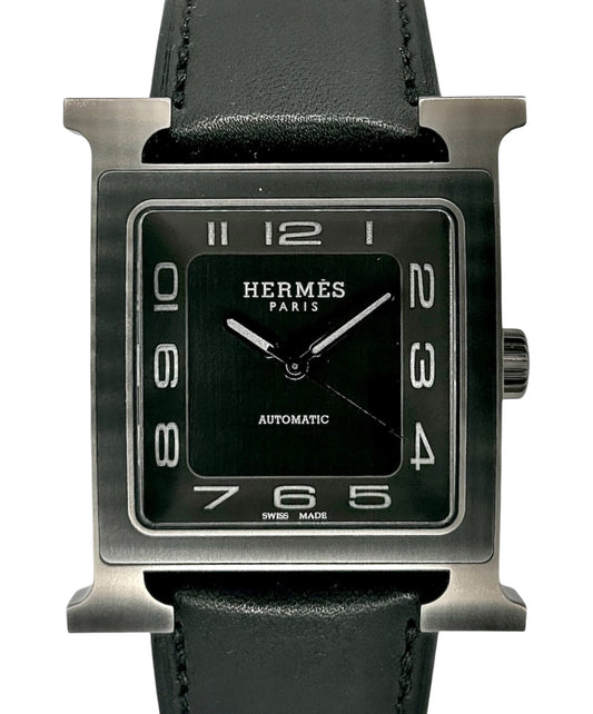 [Pre-owned] HERMES H Watch 34mm Ref.HH5.841/See-through back/watch HH5.841