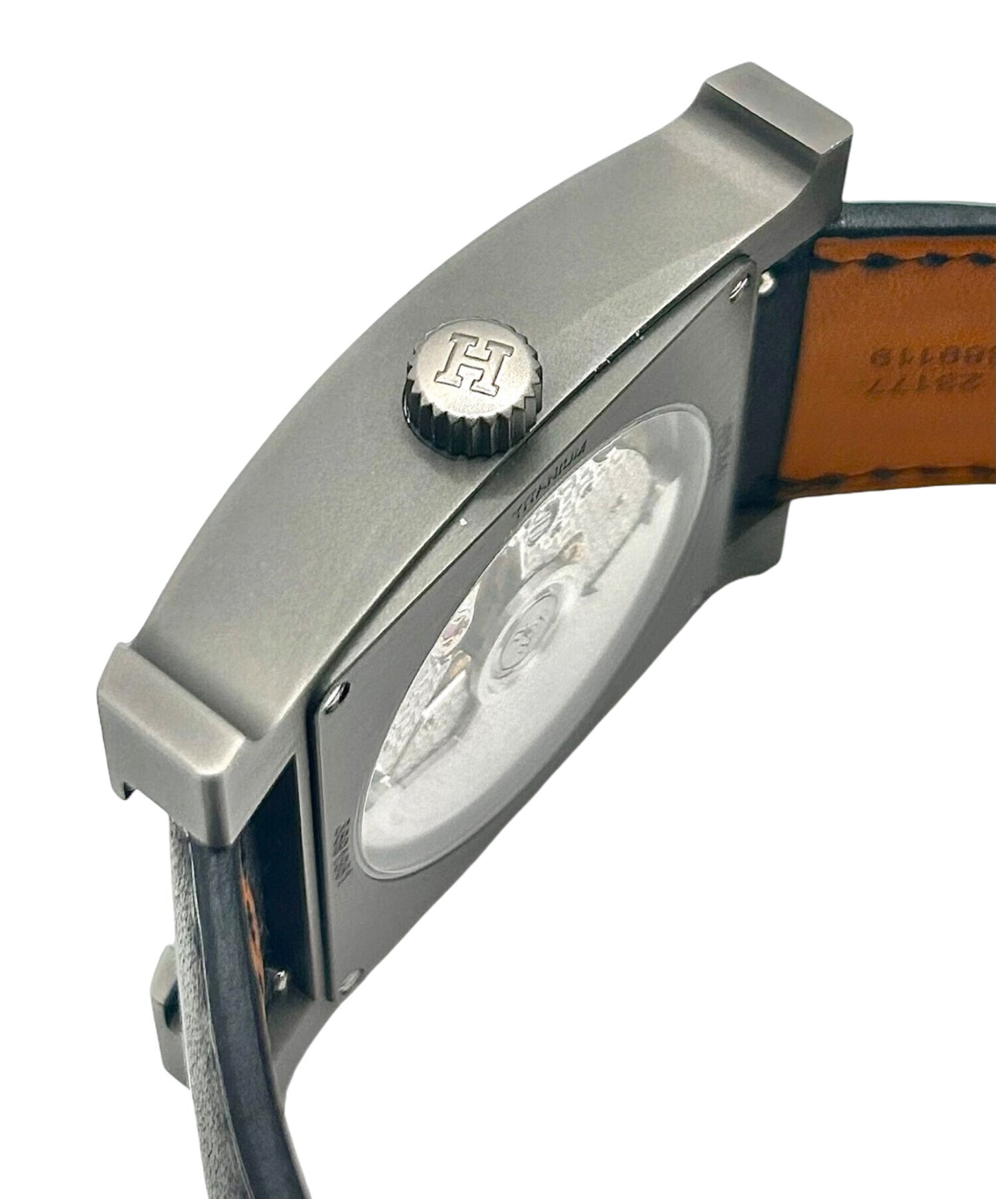 [Pre-owned] HERMES H Watch 34mm Ref.HH5.841/See-through back/watch HH5.841