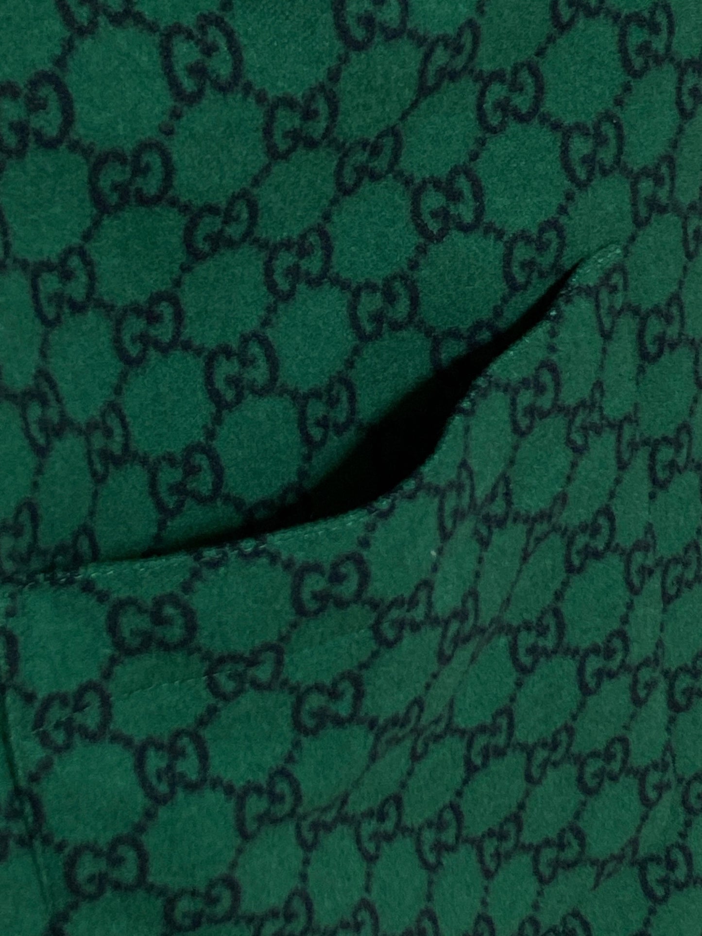 [Pre-owned] GUCCI GG Wool flannel over jacket 770330 ZAPDC