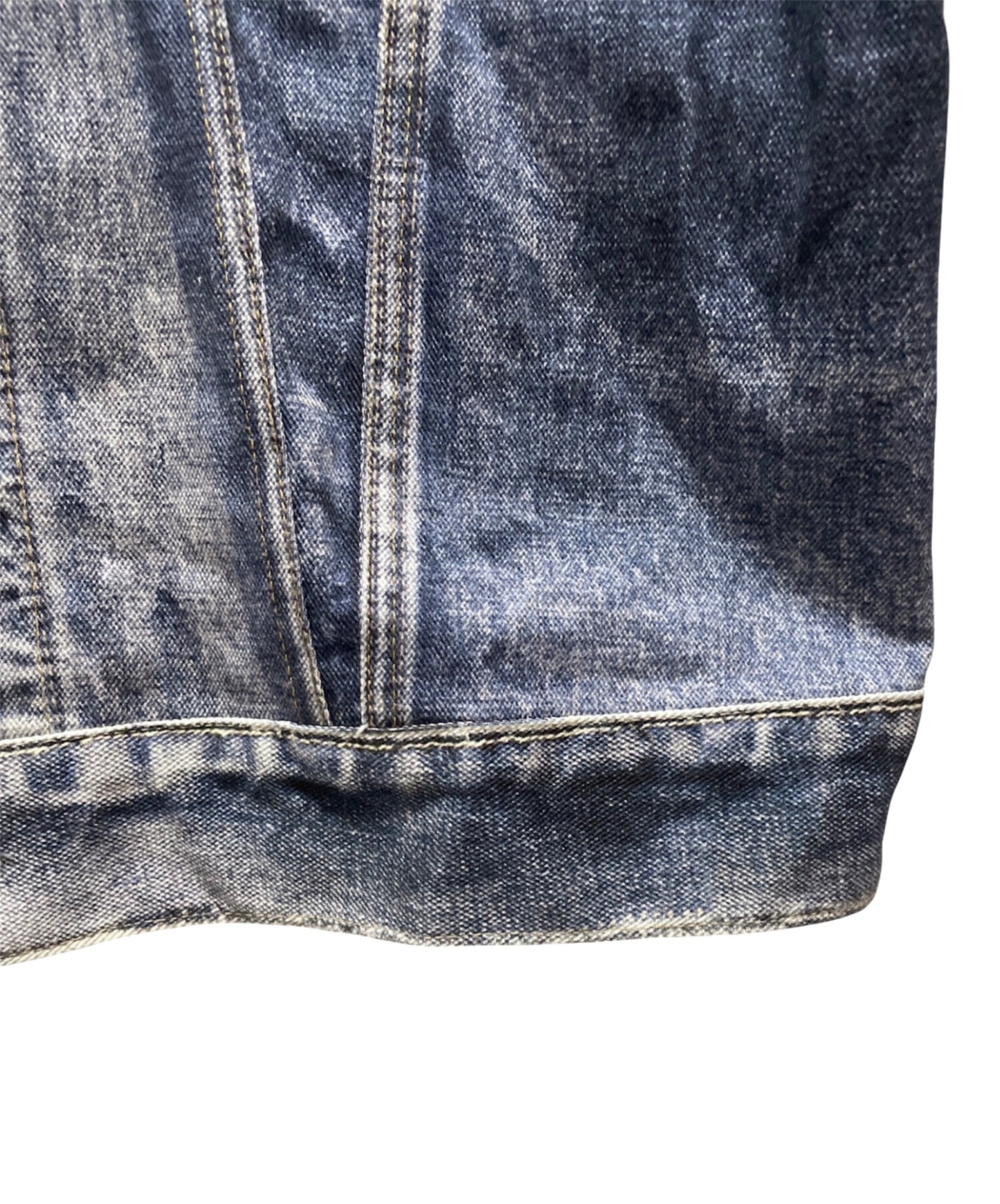 [Pre-owned] eYe COMME des GARCONS JUNYAWATANABE MAN Cotton twill ink jet printed denim jacket WO-J911
