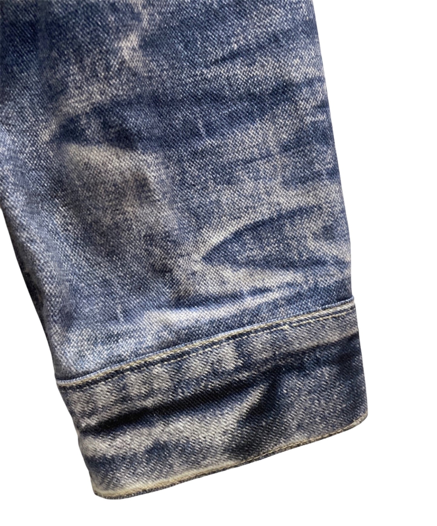 [Pre-owned] eYe COMME des GARCONS JUNYAWATANABE MAN Cotton twill ink jet printed denim jacket WO-J911