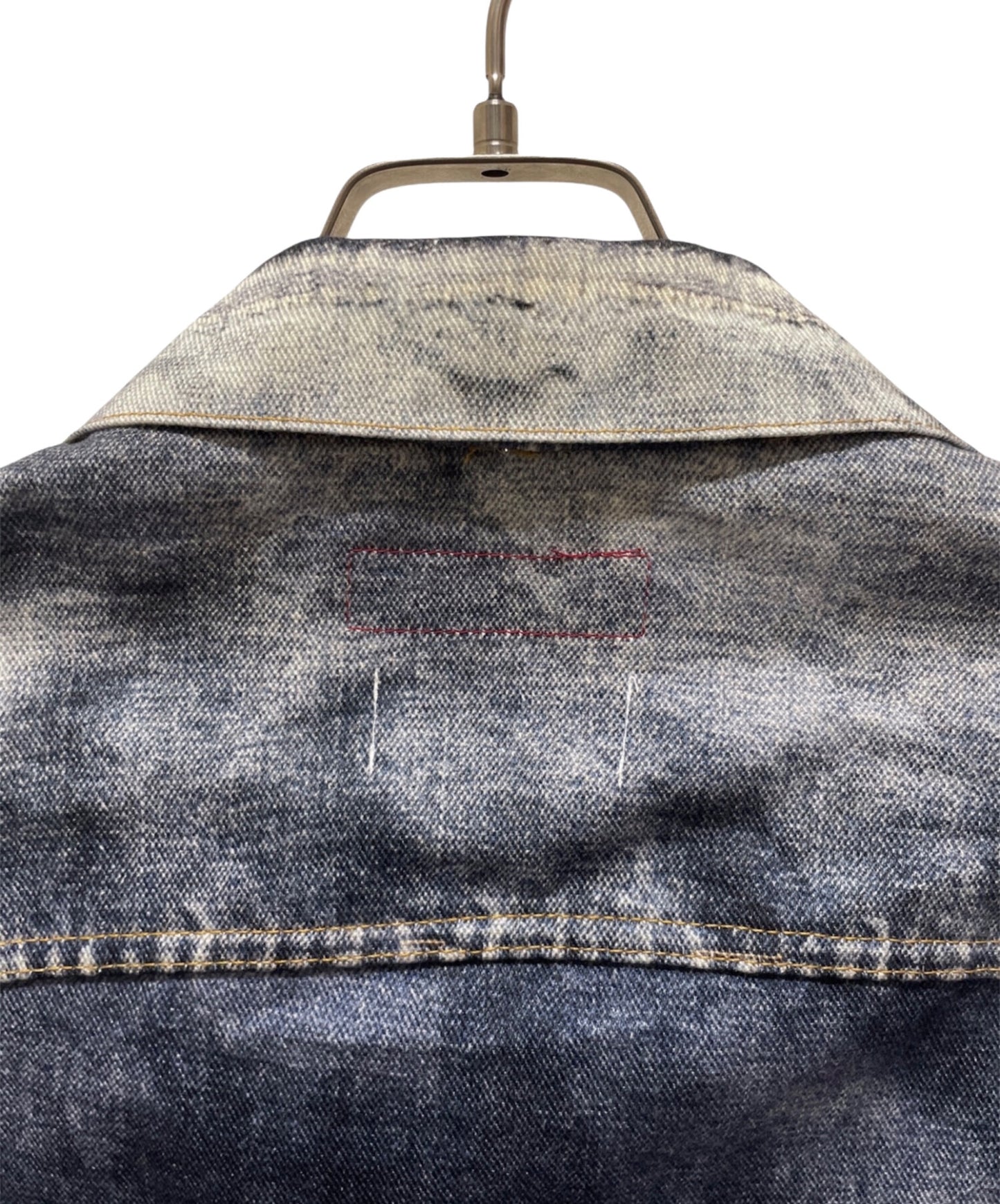 [Pre-owned] eYe COMME des GARCONS JUNYAWATANABE MAN Cotton twill ink jet printed denim jacket WO-J911