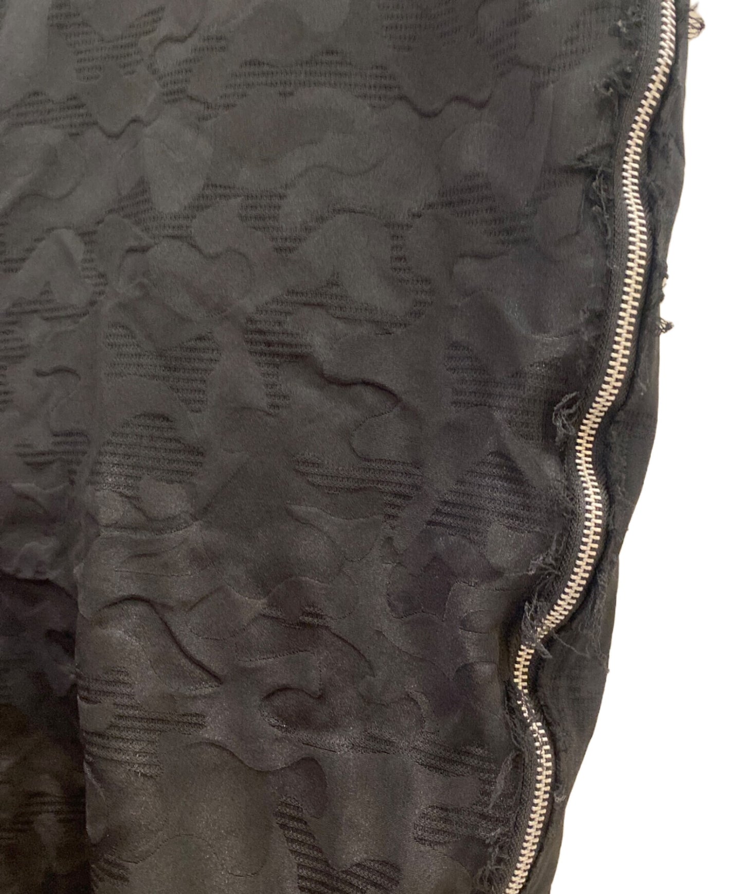 [Pre-owned] BLACK COMME des GARCONS 25SS Camouflage Jacquard Zip Dress IO-A001/AD2024